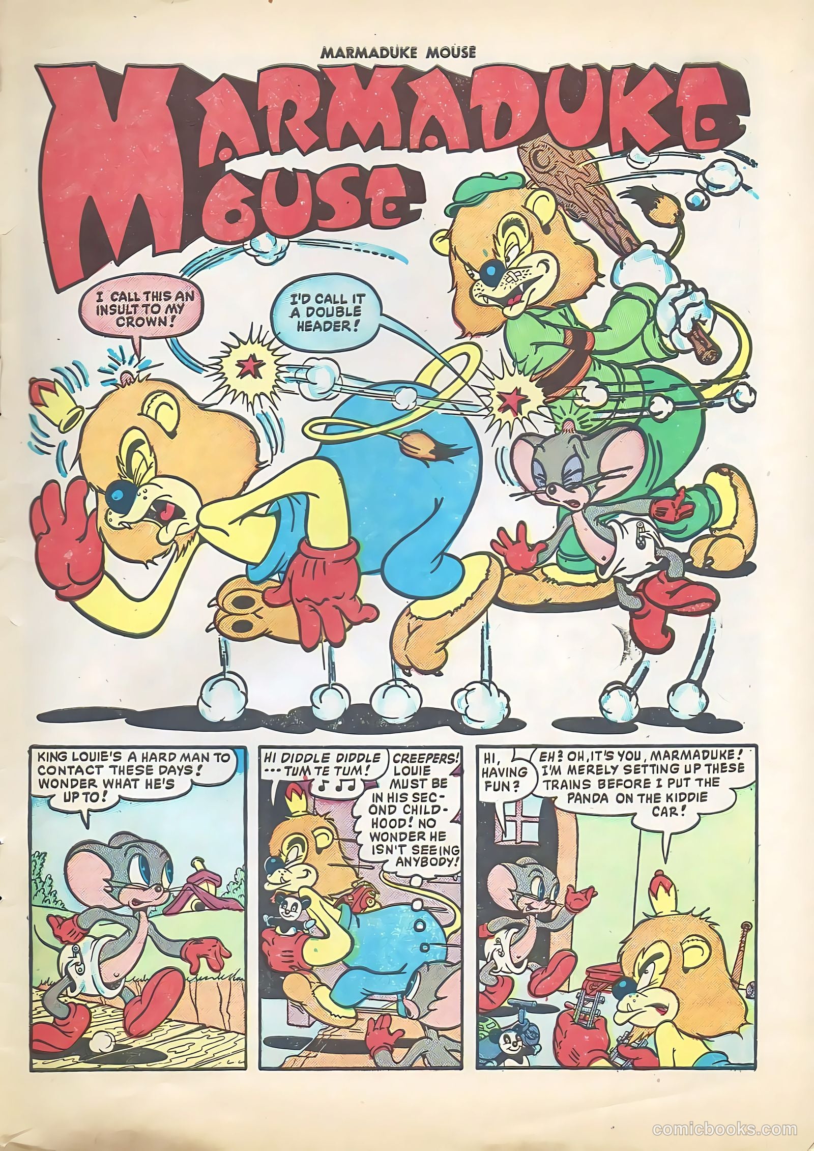 Marmaduke Mouse #16 (1950) — page 3 of 36