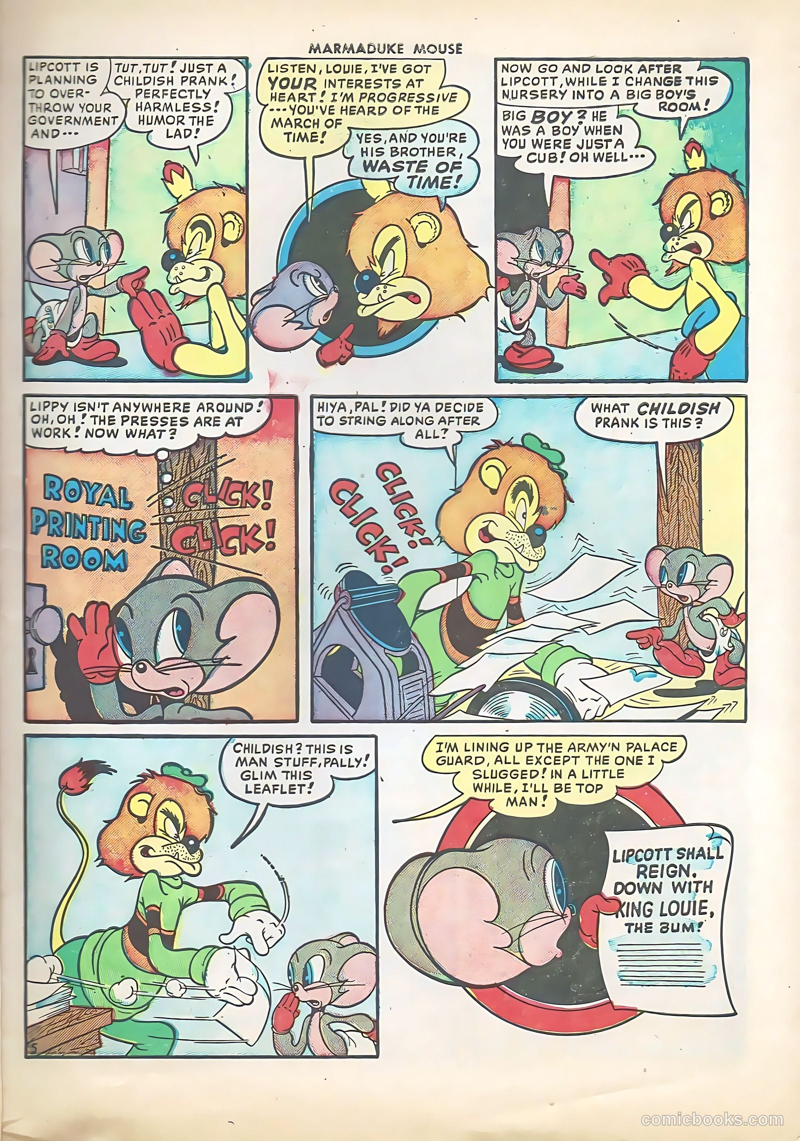 Marmaduke Mouse #16 (1950) — page 7 of 36