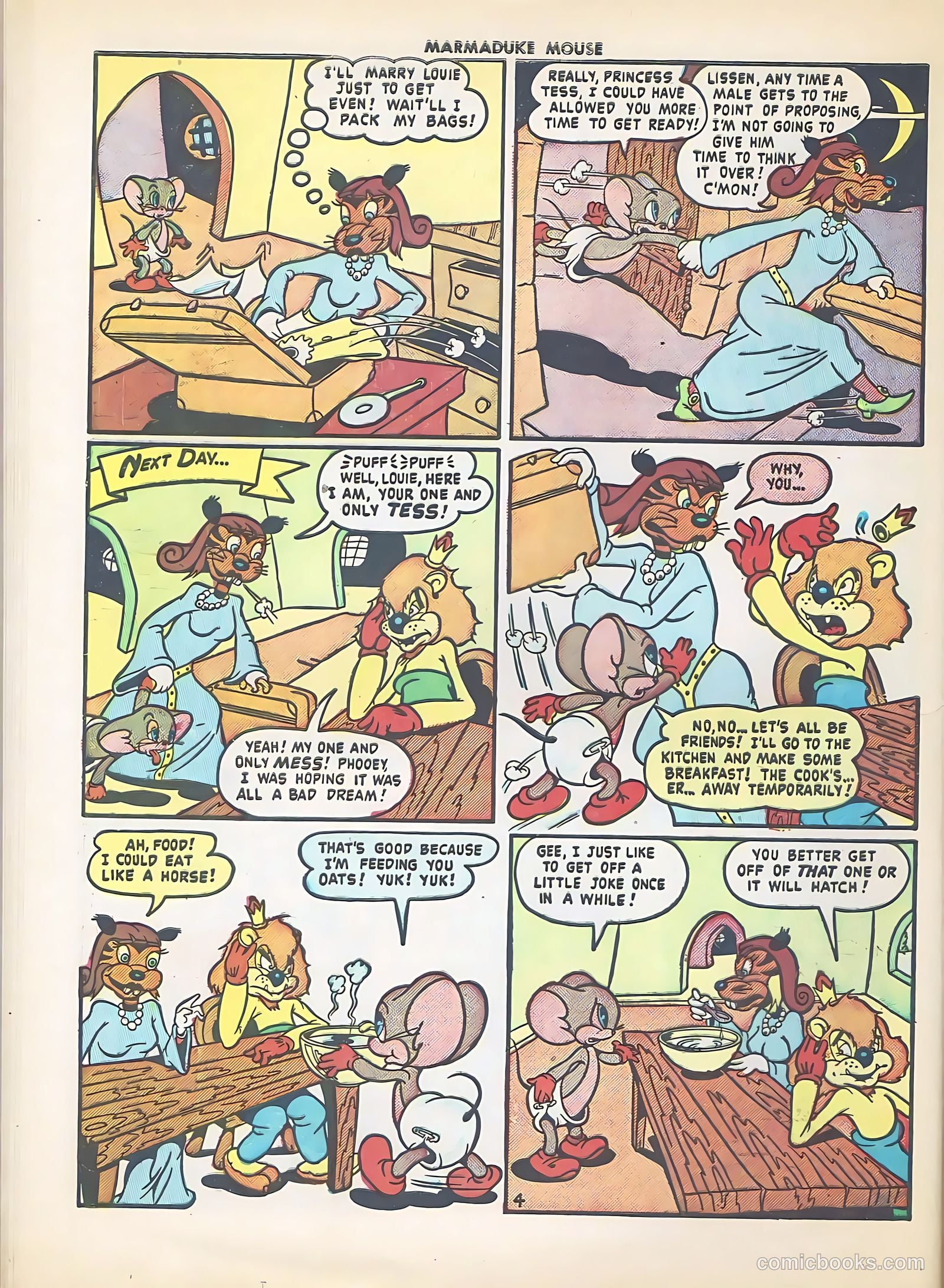 Marmaduke Mouse #16 (1950) — page 32 of 36