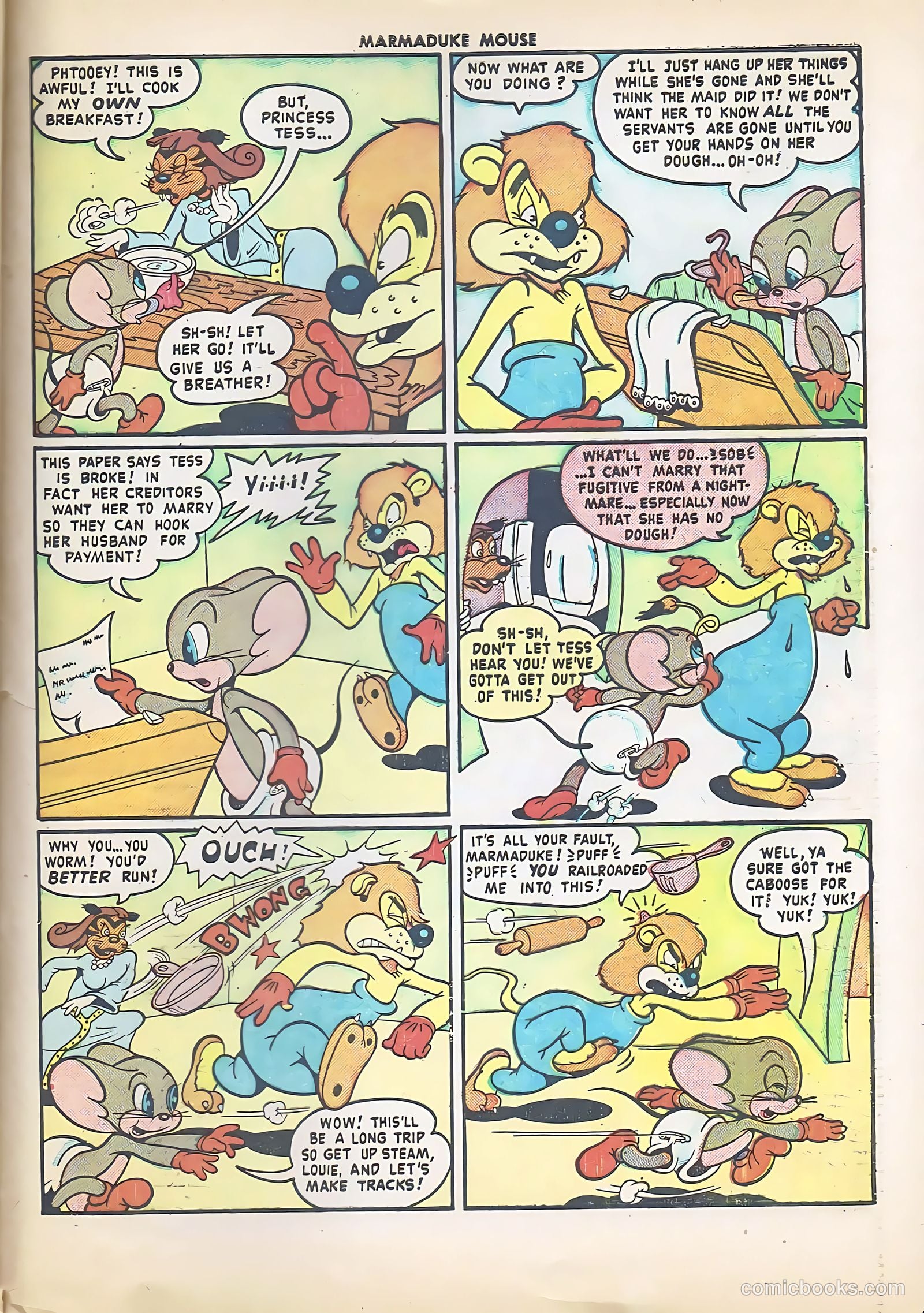 Marmaduke Mouse #16 (1950) — page 33 of 36