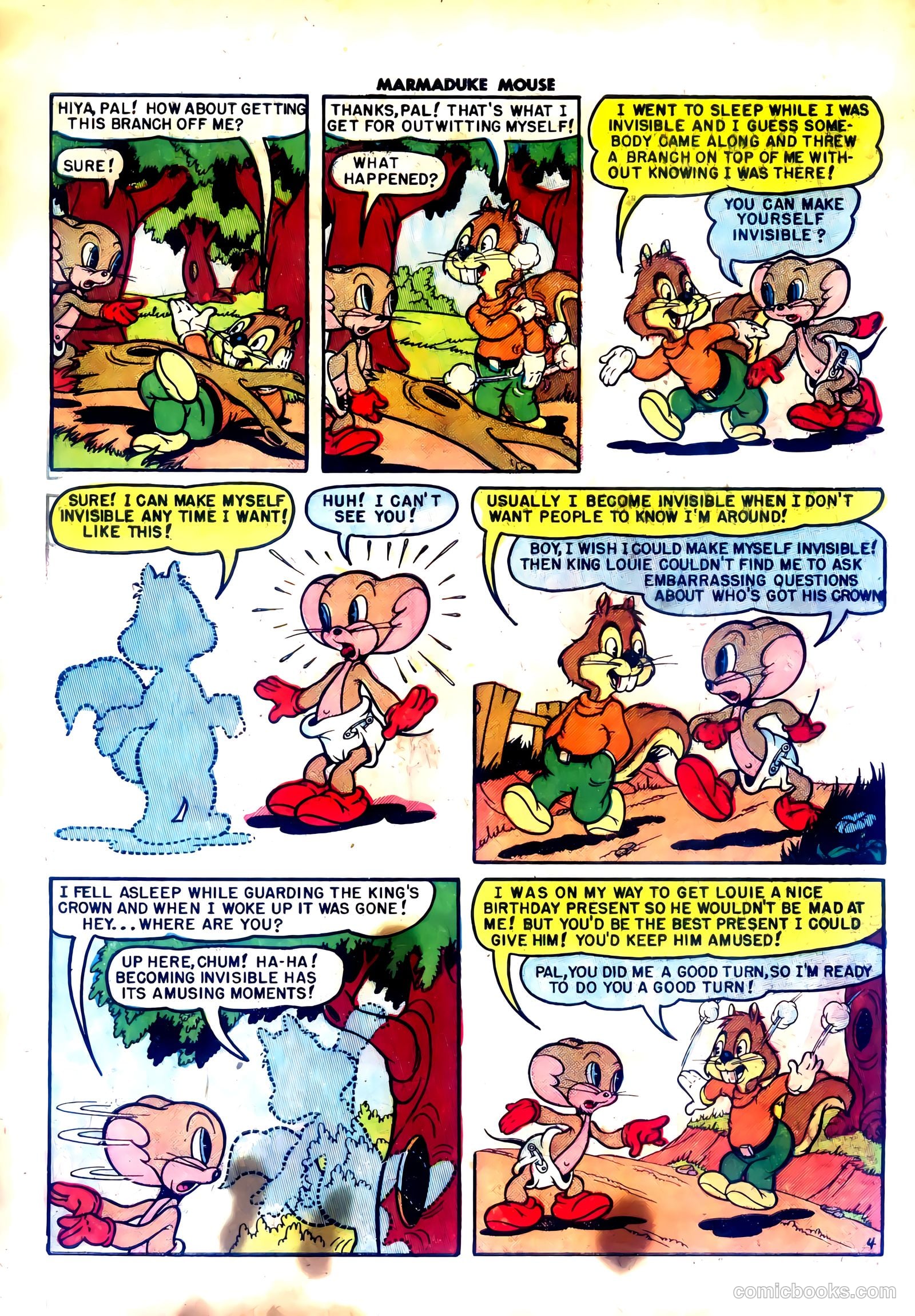 Marmaduke Mouse #17 (1950) — page 6 of 36