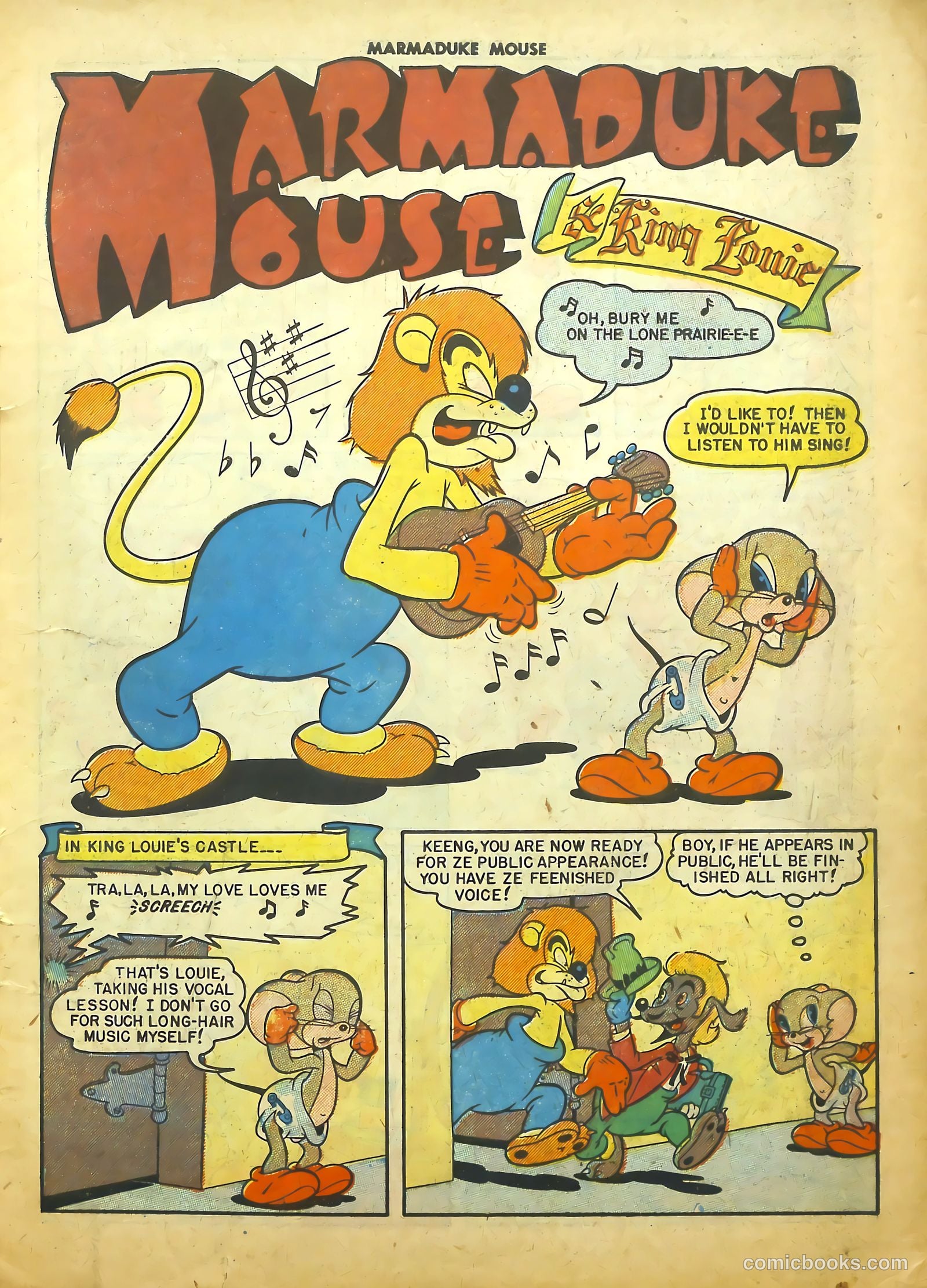 Marmaduke Mouse #18 (1950) — page 3 of 36