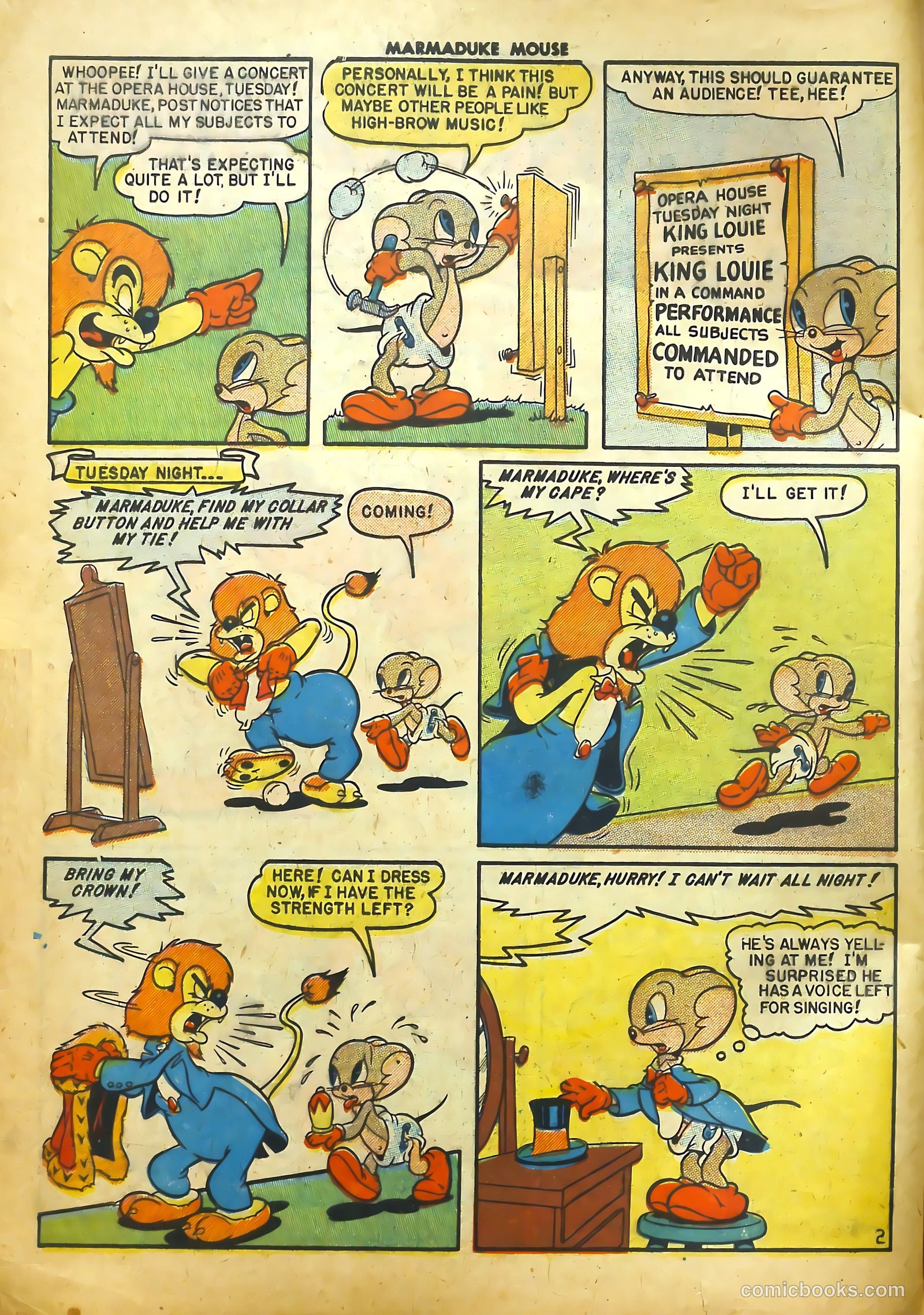 Marmaduke Mouse #18 (1950) — page 4 of 36