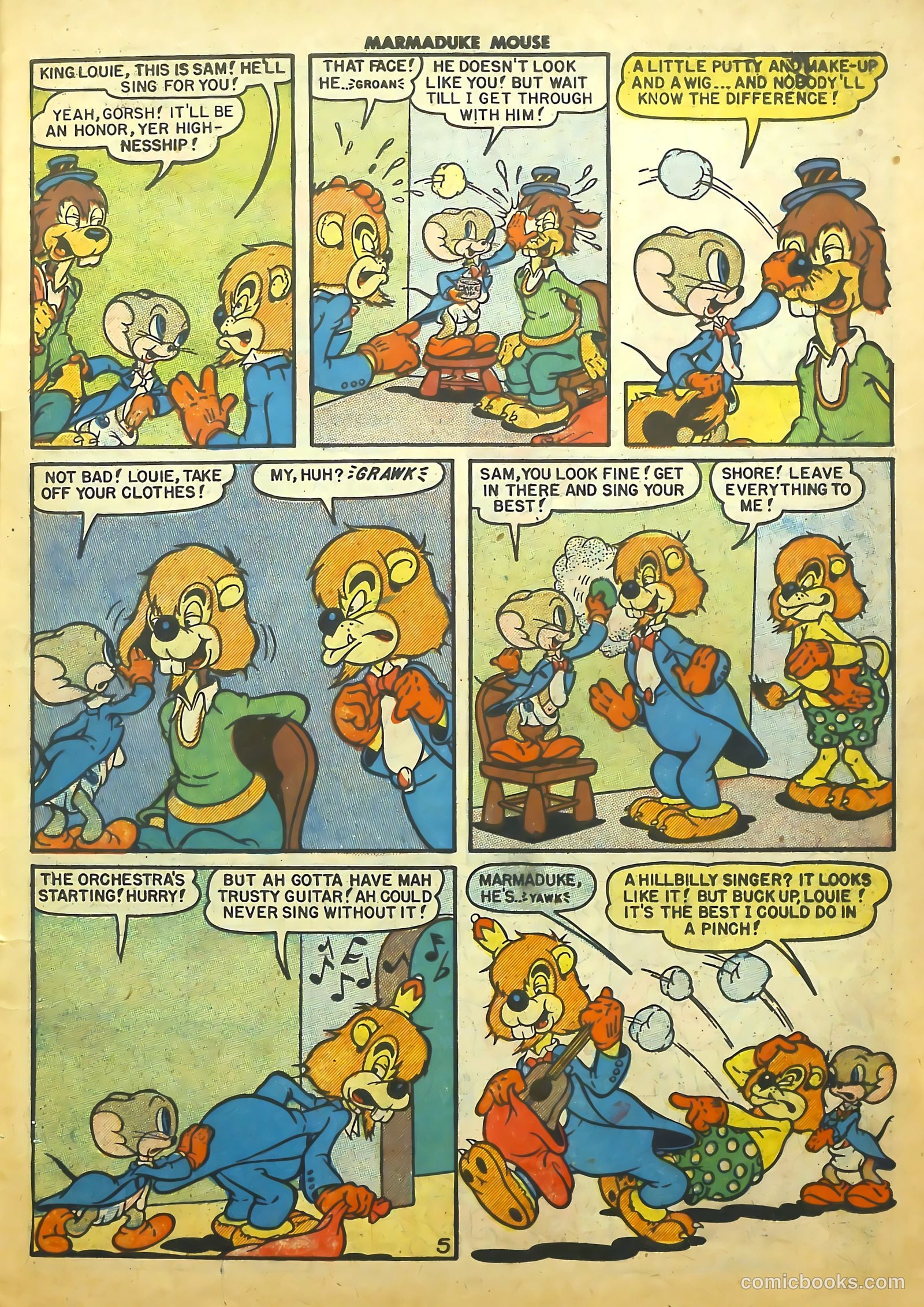 Marmaduke Mouse #18 (1950) — page 7 of 36