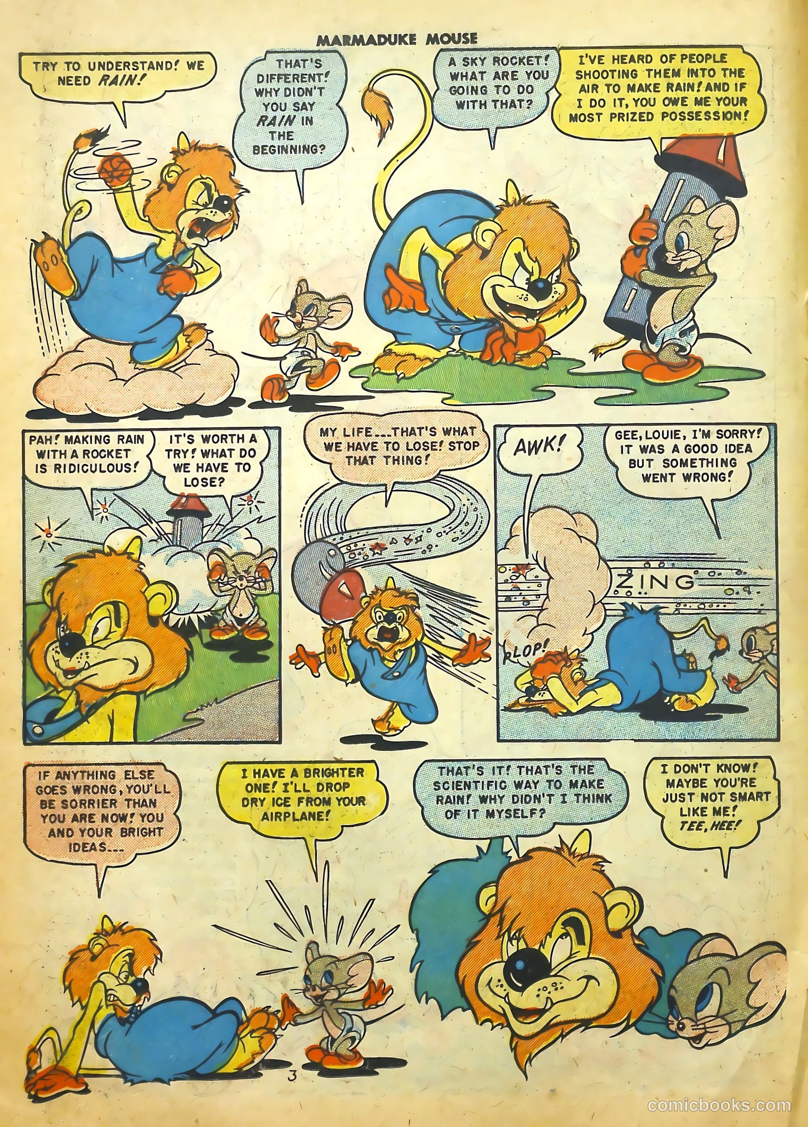 Marmaduke Mouse #18 (1950) — page 18 of 36