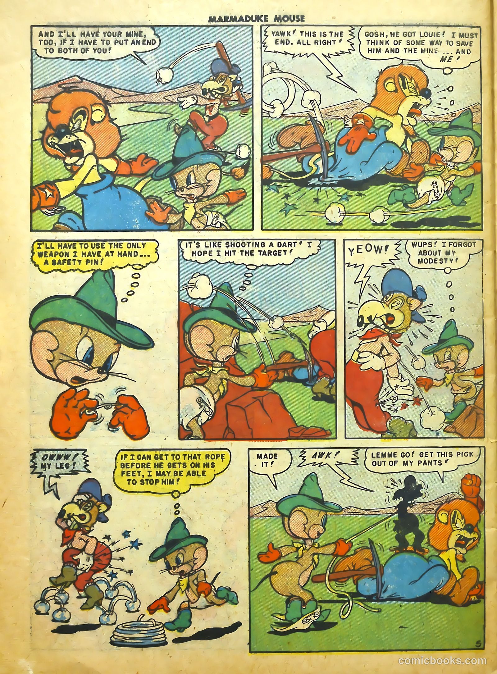 Marmaduke Mouse #18 (1950) — page 32 of 36
