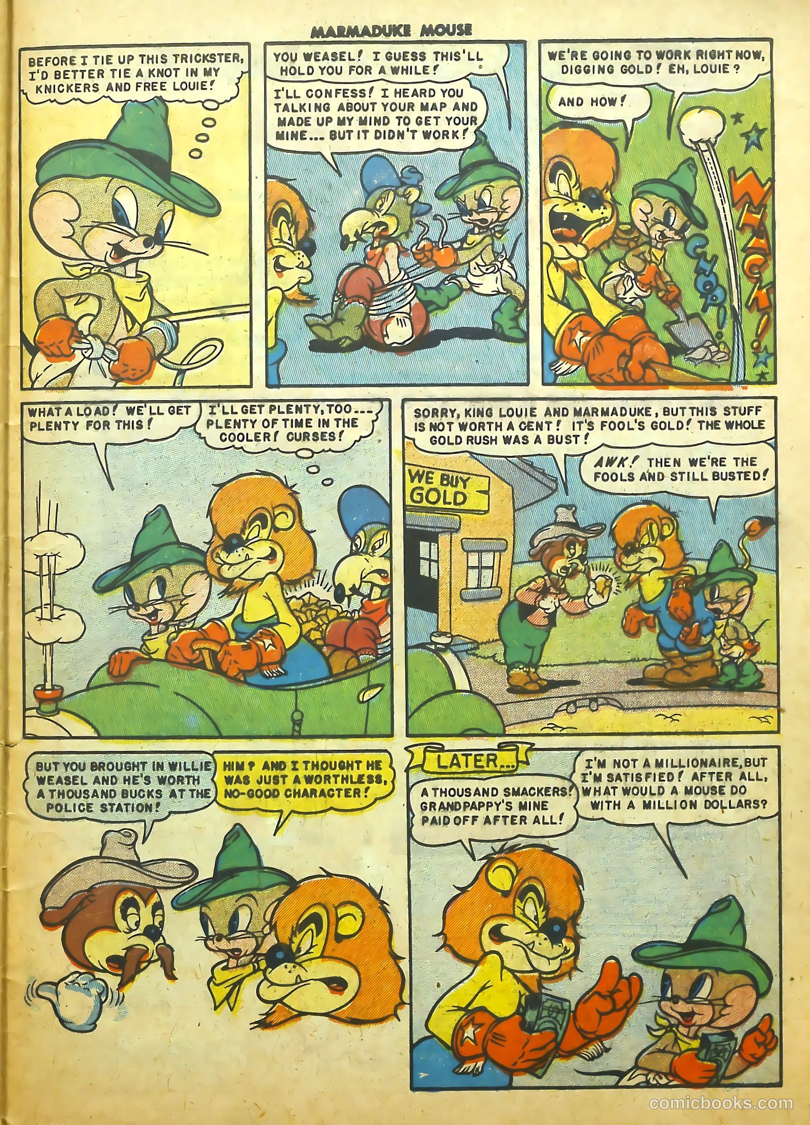 Marmaduke Mouse #18 (1950) — page 33 of 36