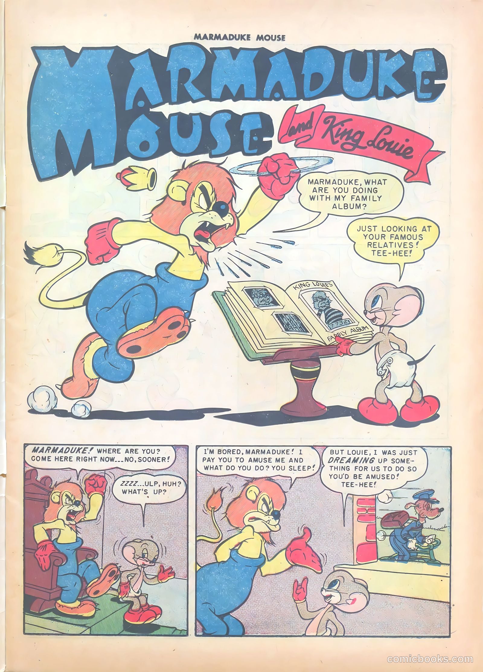 Marmaduke Mouse #19 (1950) — page 3 of 36