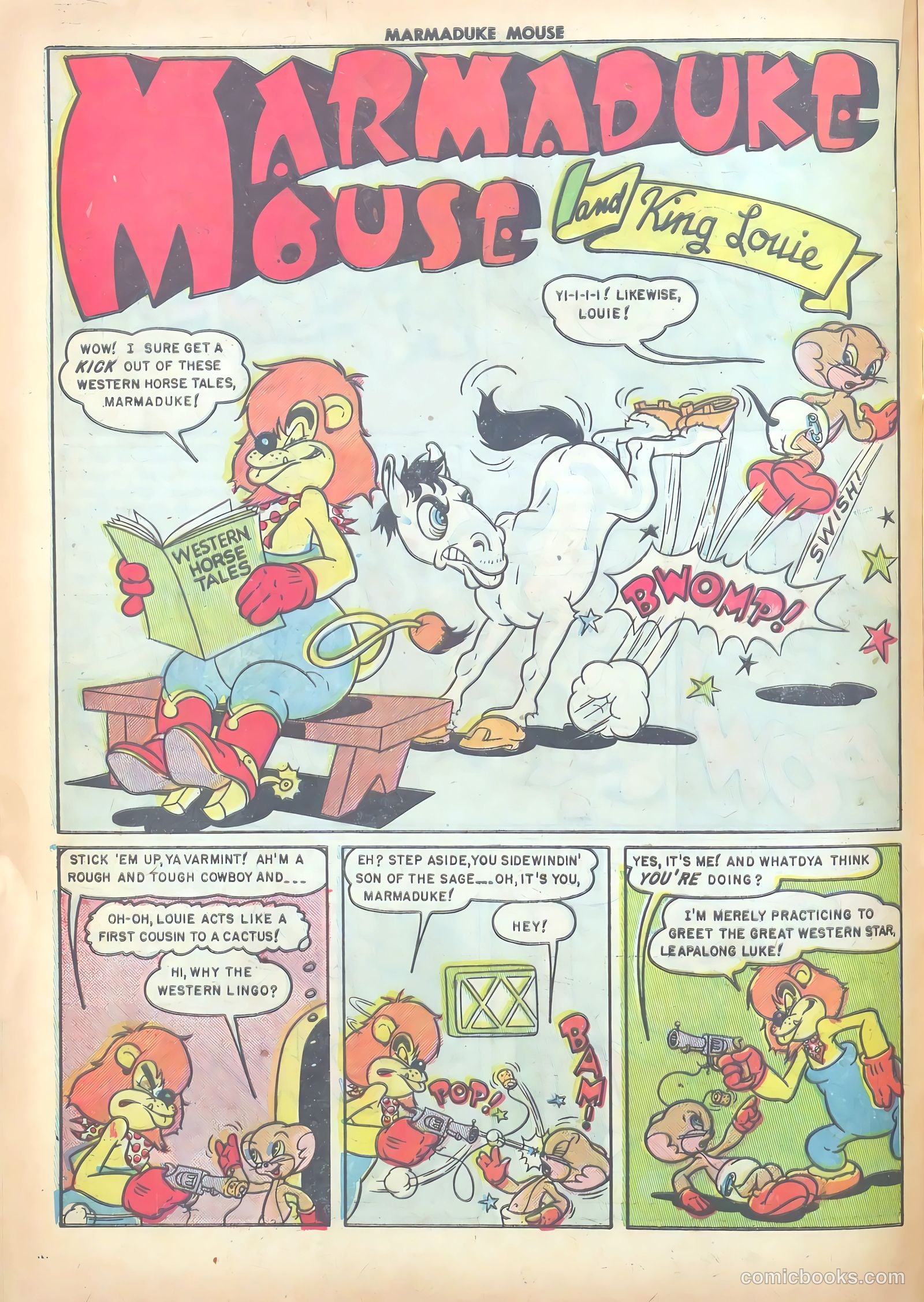 Marmaduke Mouse #19 (1950) — page 16 of 36