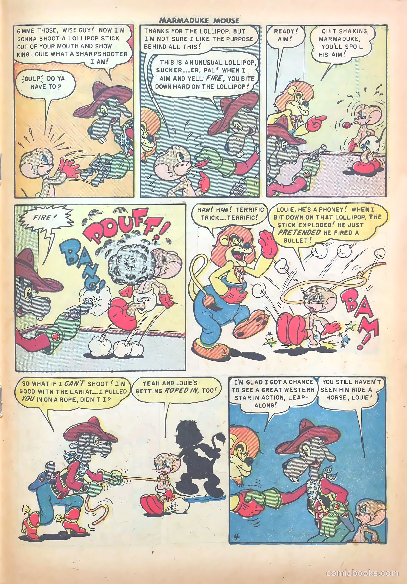 Marmaduke Mouse #19 (1950) — page 19 of 36