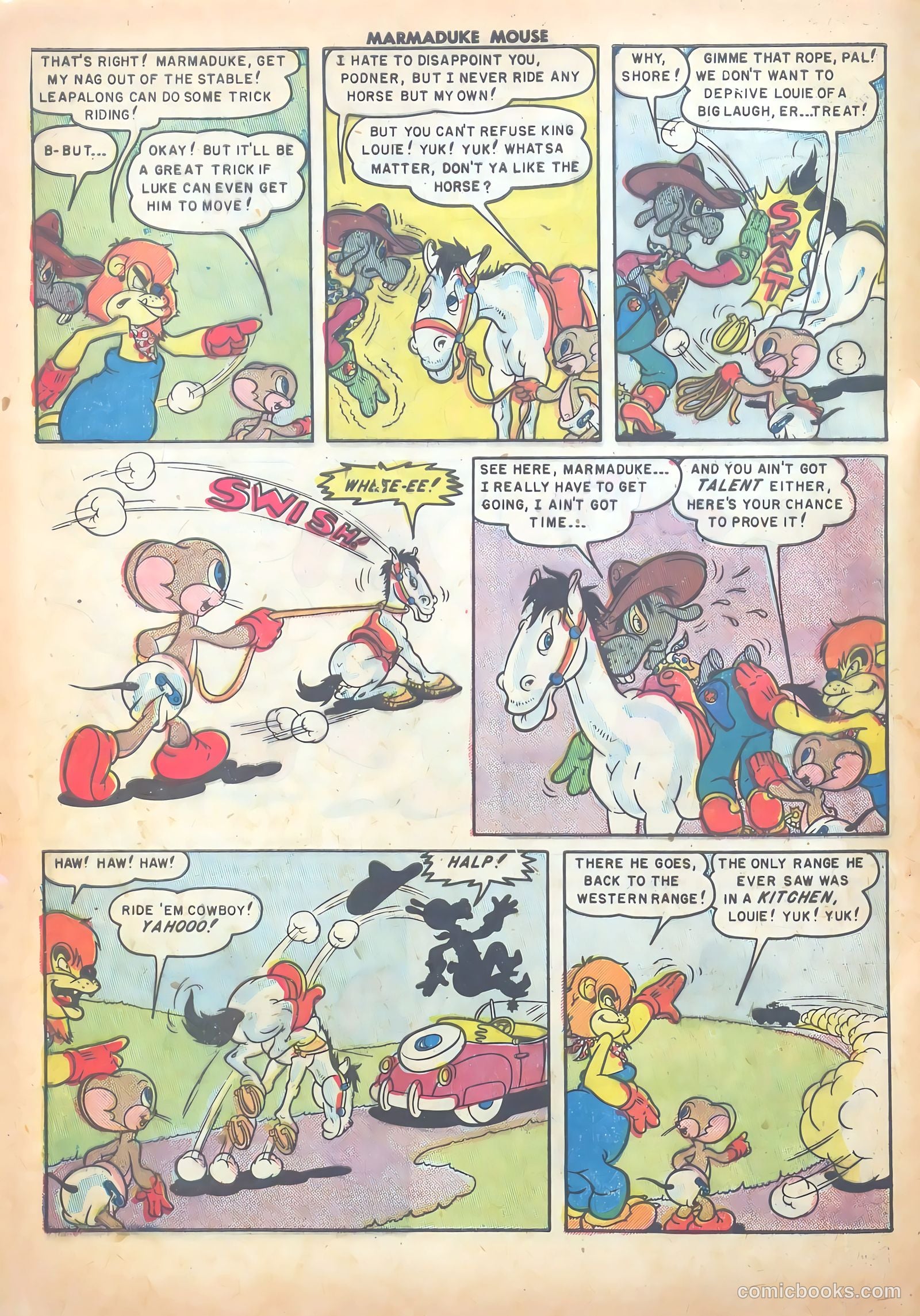 Marmaduke Mouse #19 (1950) — page 20 of 36