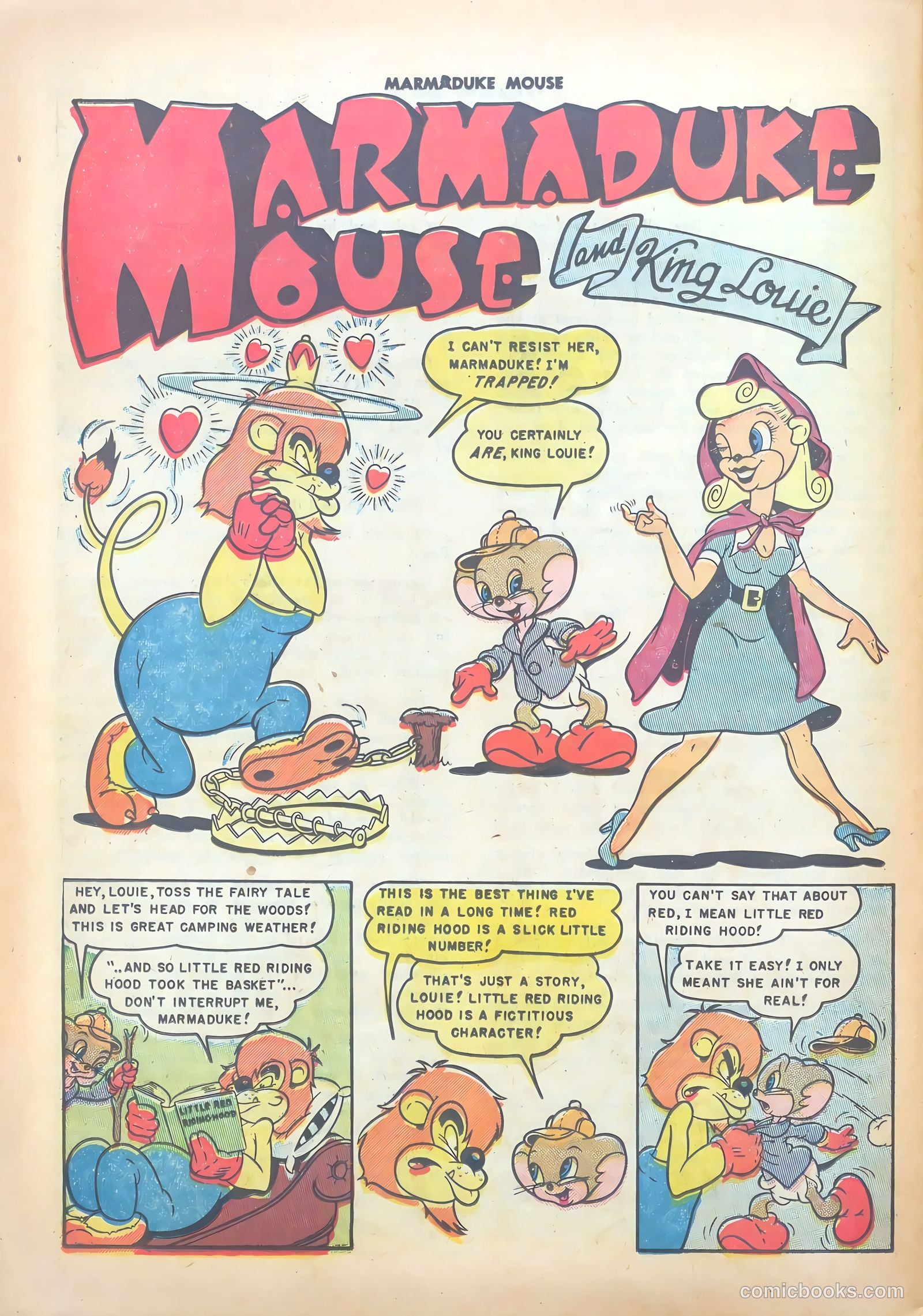 Marmaduke Mouse #19 (1950) — page 28 of 36