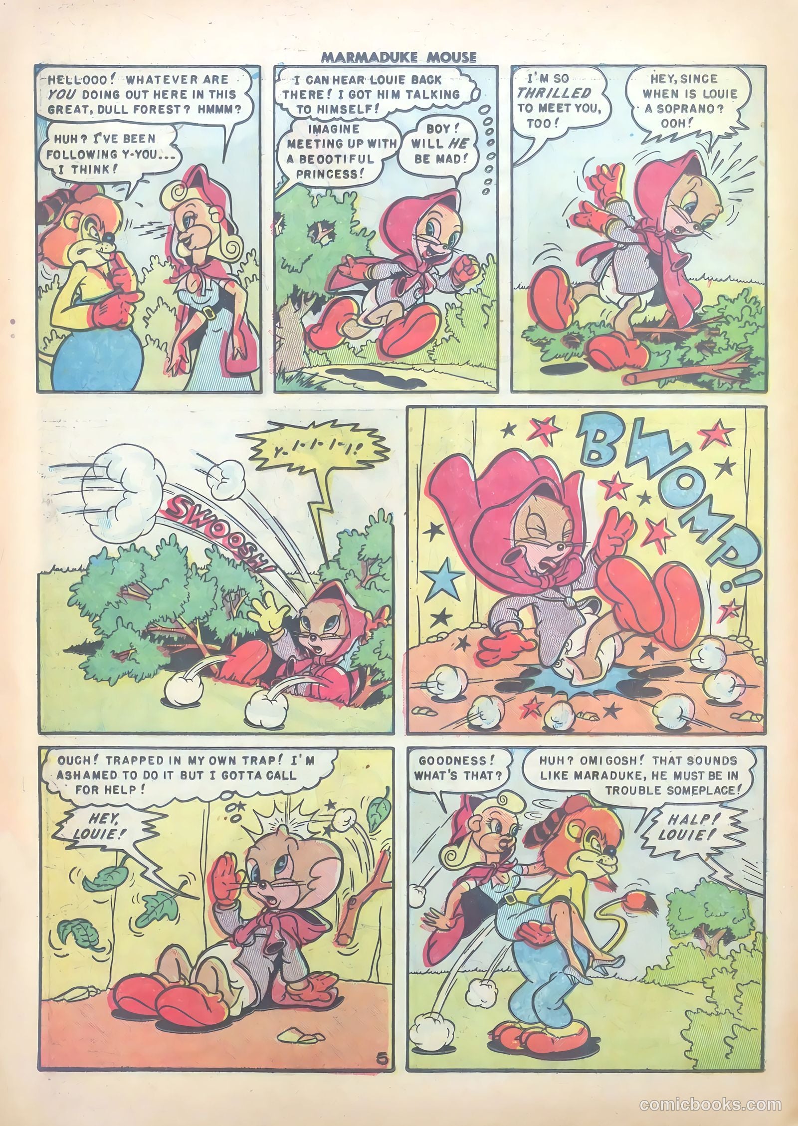 Marmaduke Mouse #19 (1950) — page 32 of 36