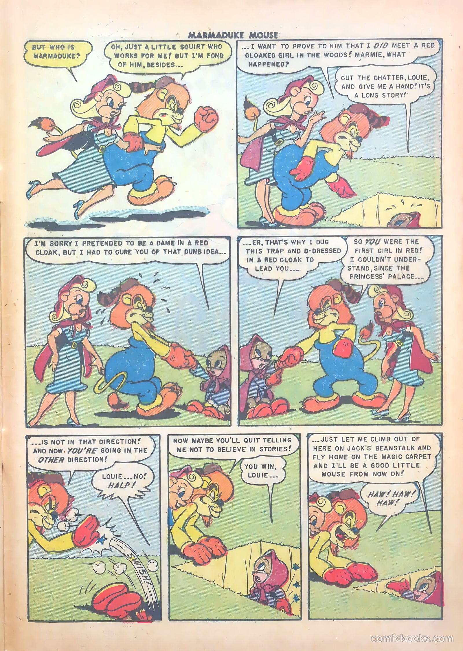 Marmaduke Mouse #19 (1950) — page 33 of 36