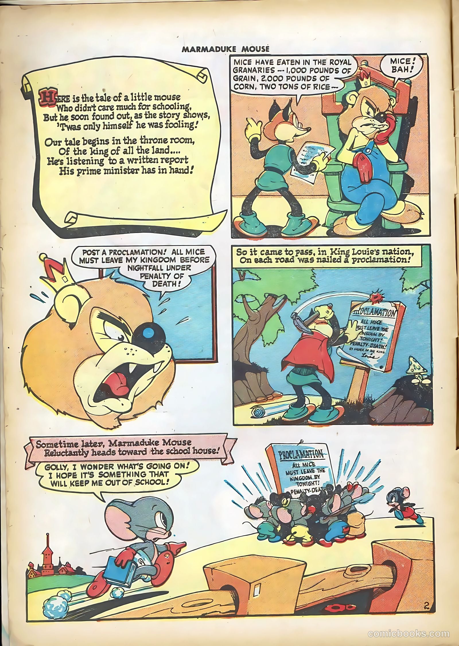 Marmaduke Mouse #2 (1946) — page 4 of 52