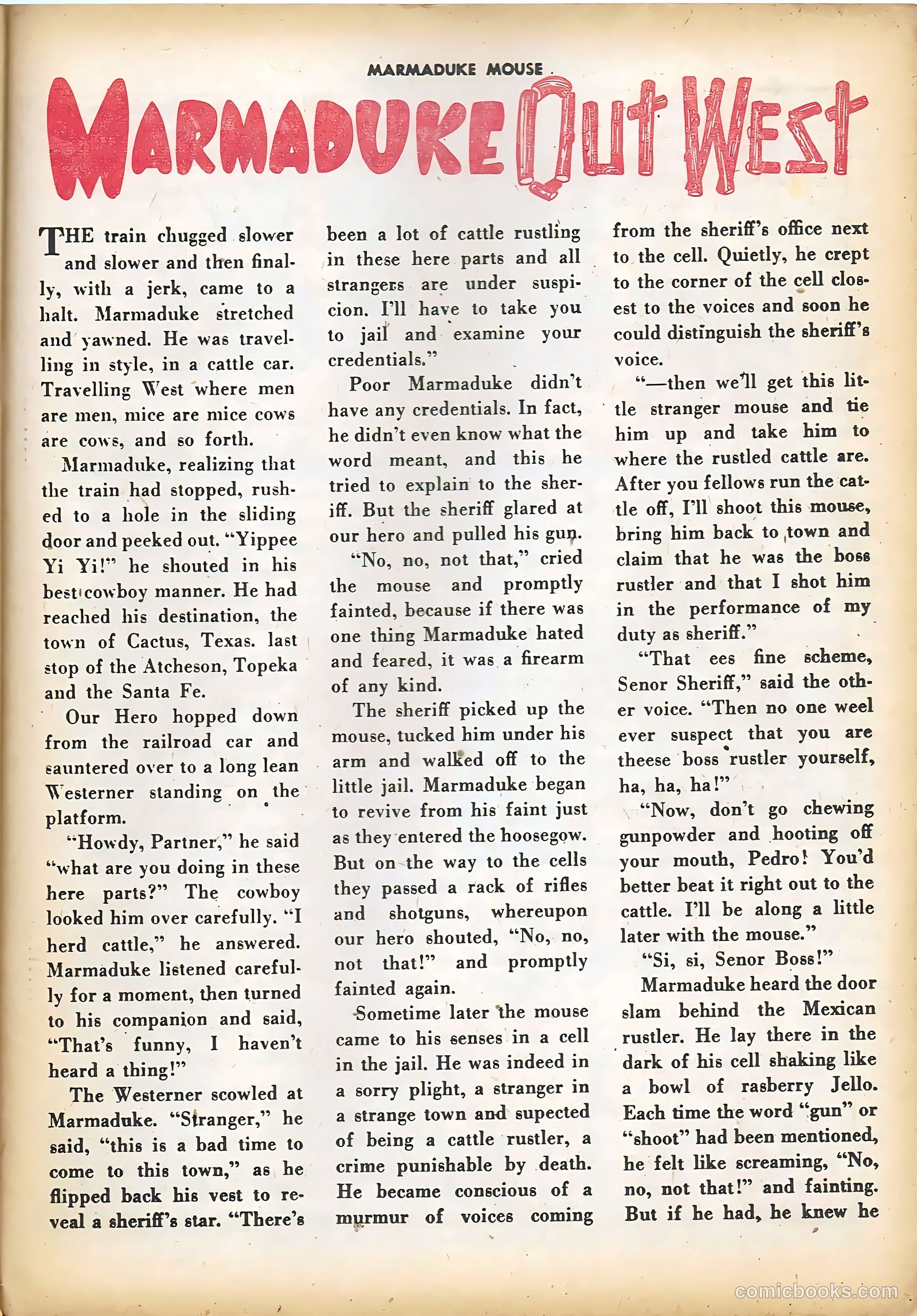 Marmaduke Mouse #2 (1946) — page 37 of 52
