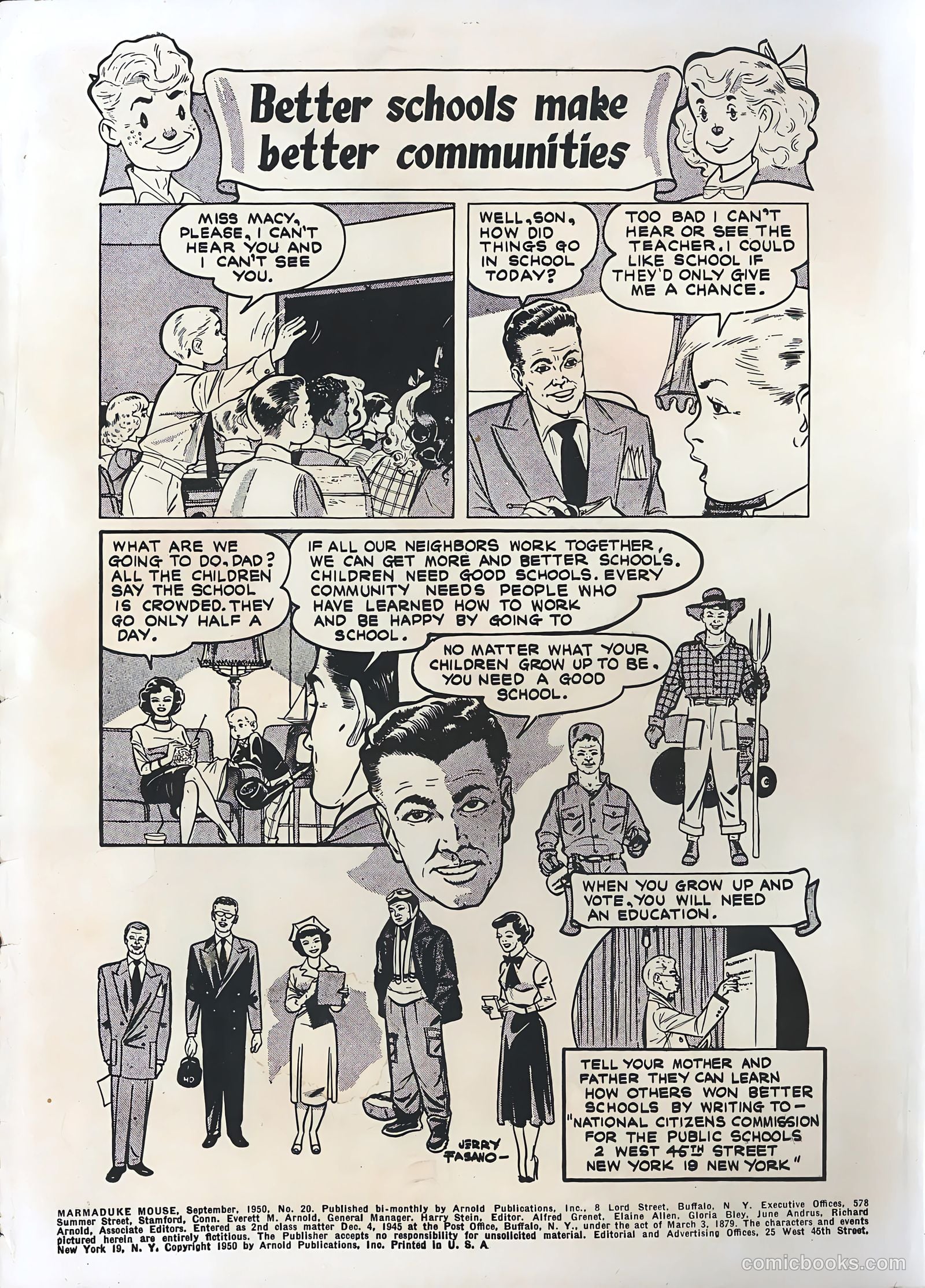 Marmaduke Mouse #20 (1950) — page 2 of 36