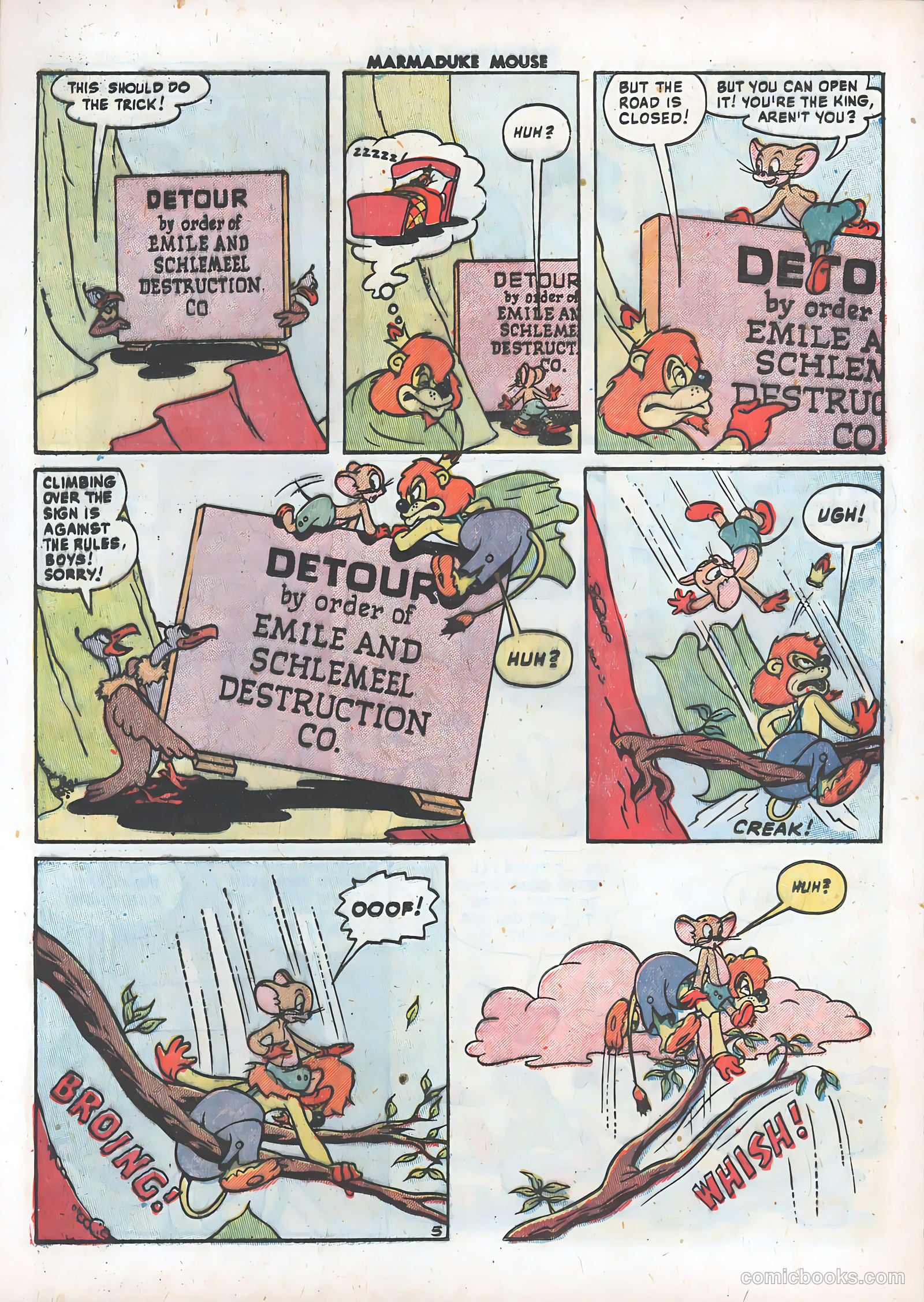 Marmaduke Mouse #20 (1950) — page 7 of 36