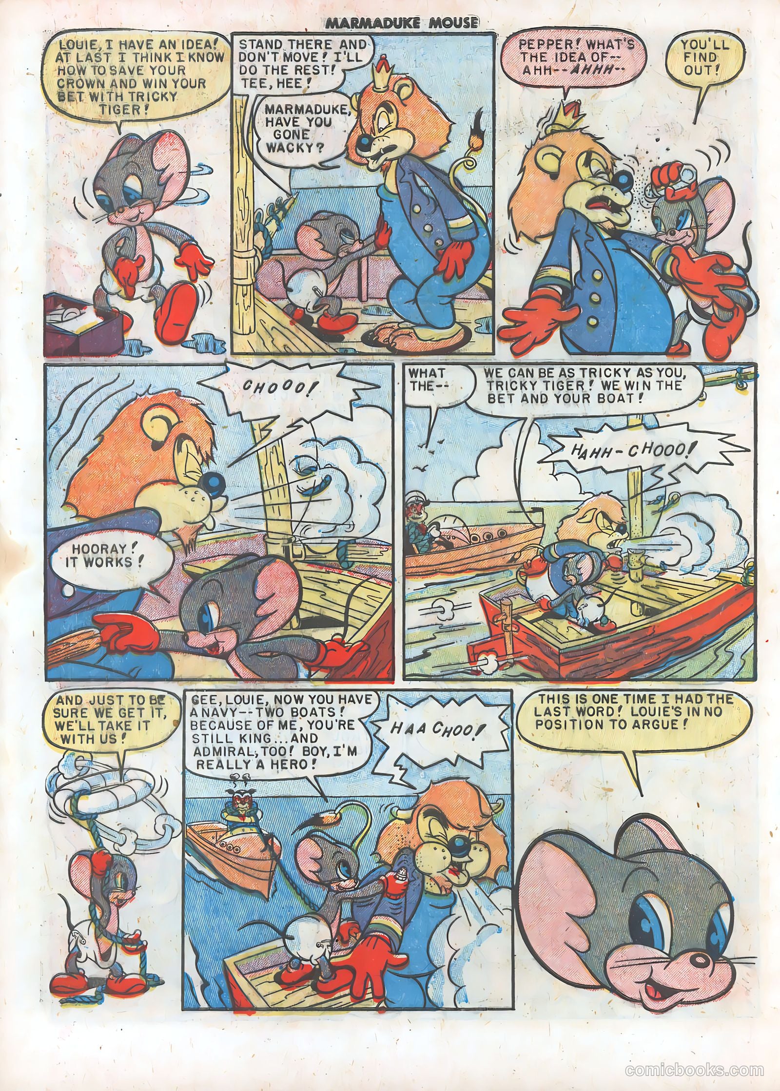 Marmaduke Mouse #20 (1950) — page 20 of 36