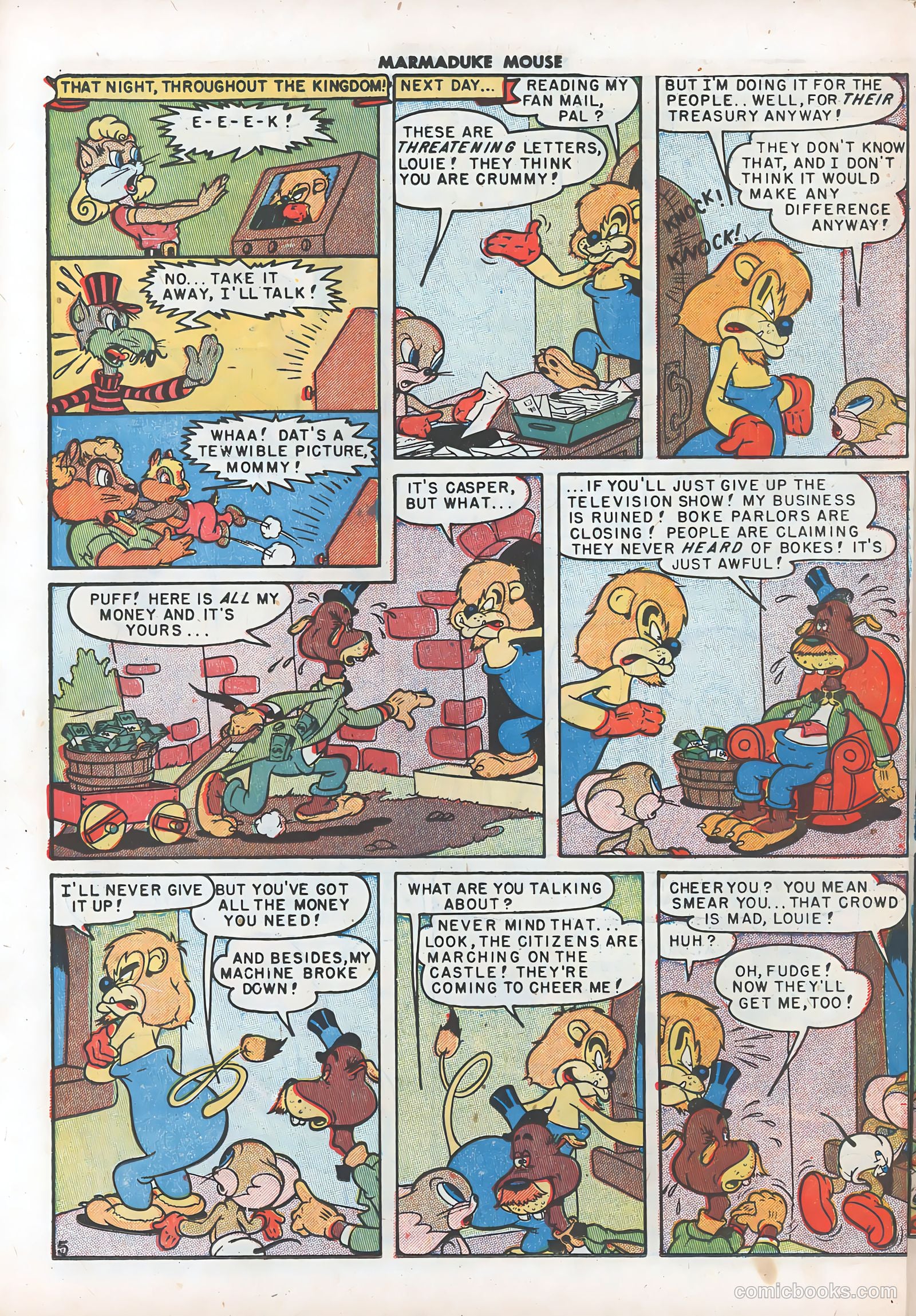 Marmaduke Mouse #20 (1950) — page 32 of 36