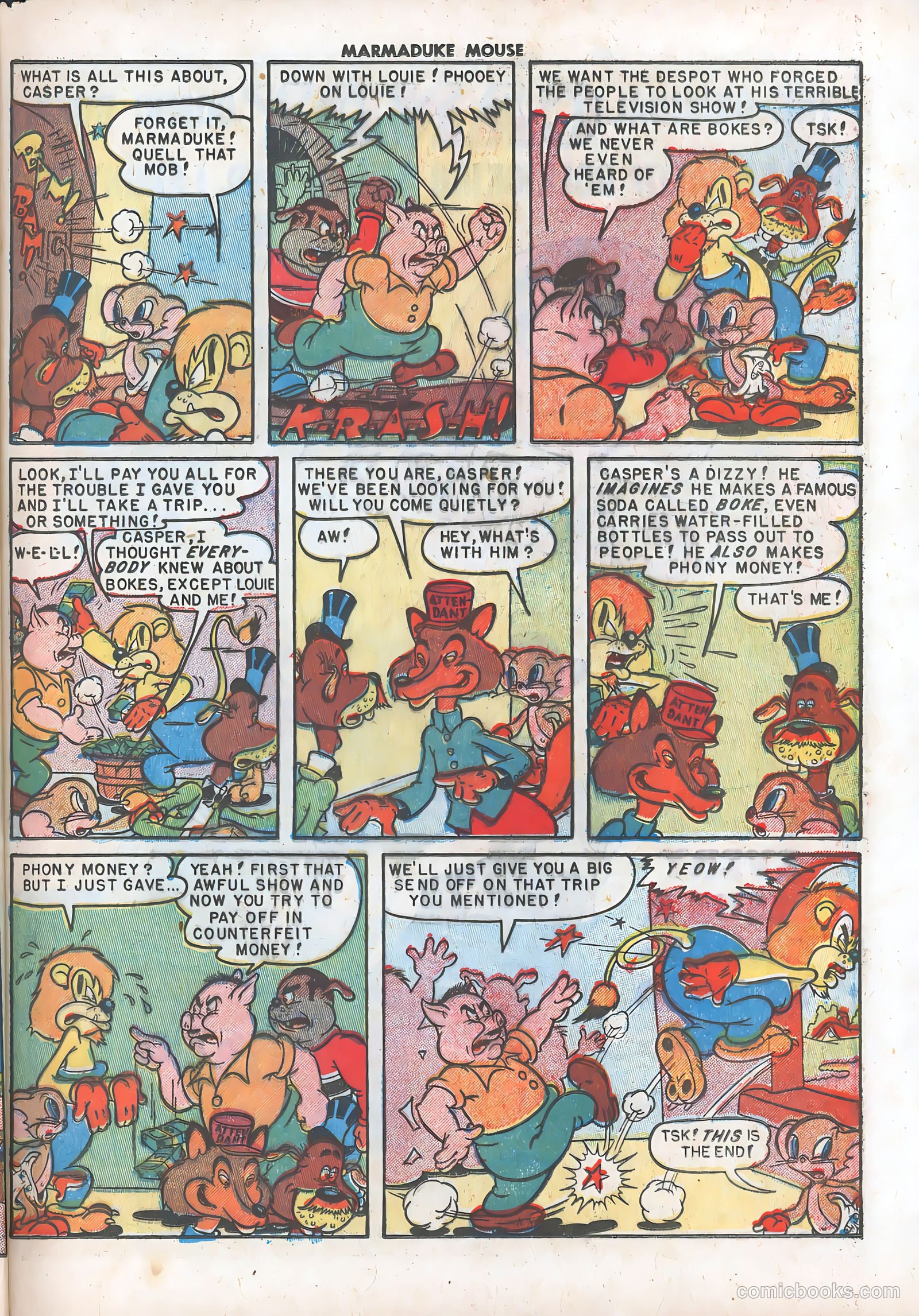 Marmaduke Mouse #20 (1950) — page 33 of 36