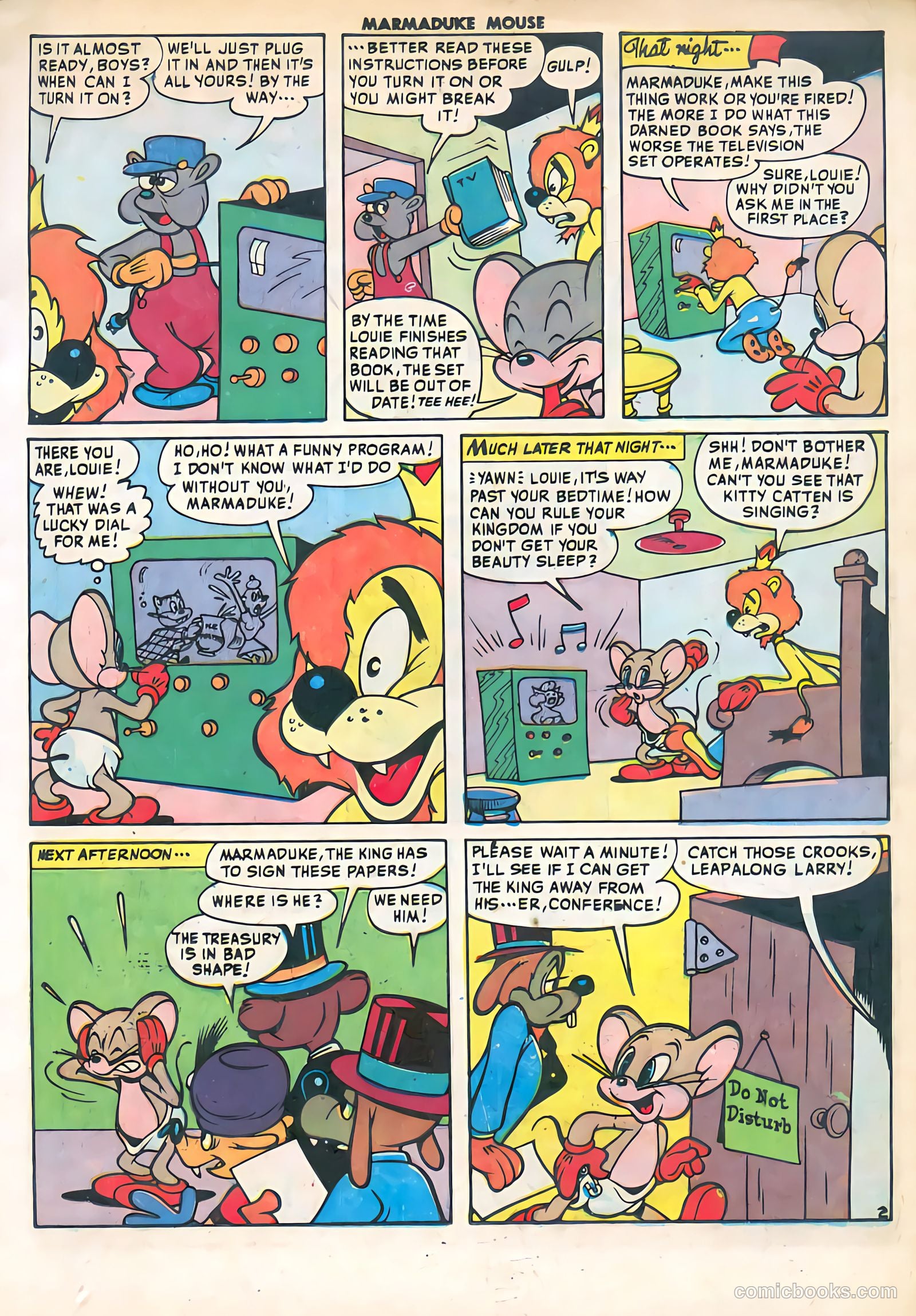 Marmaduke Mouse #21 (1950) — page 19 of 52