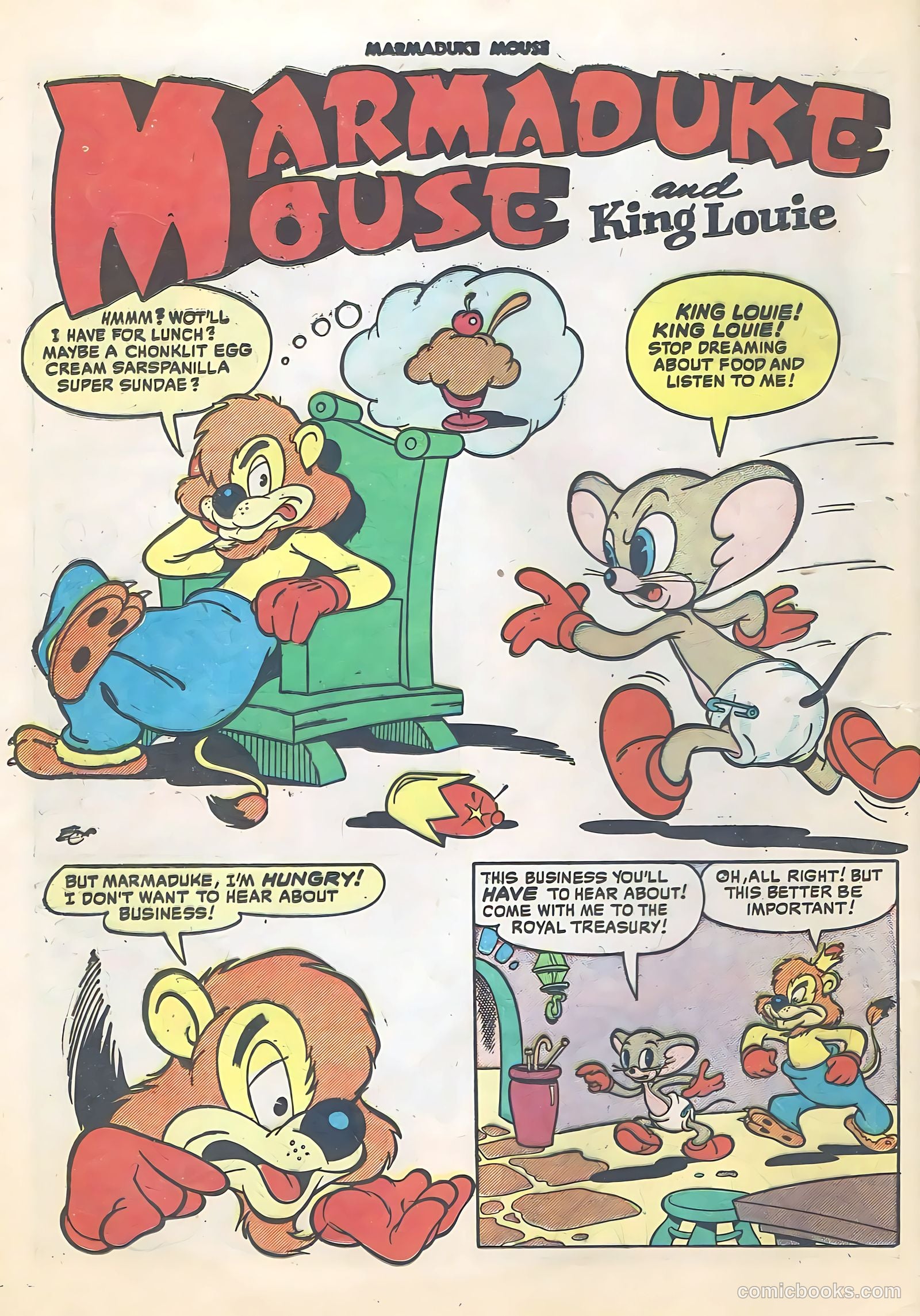 Marmaduke Mouse #22 (1951) — page 32 of 52