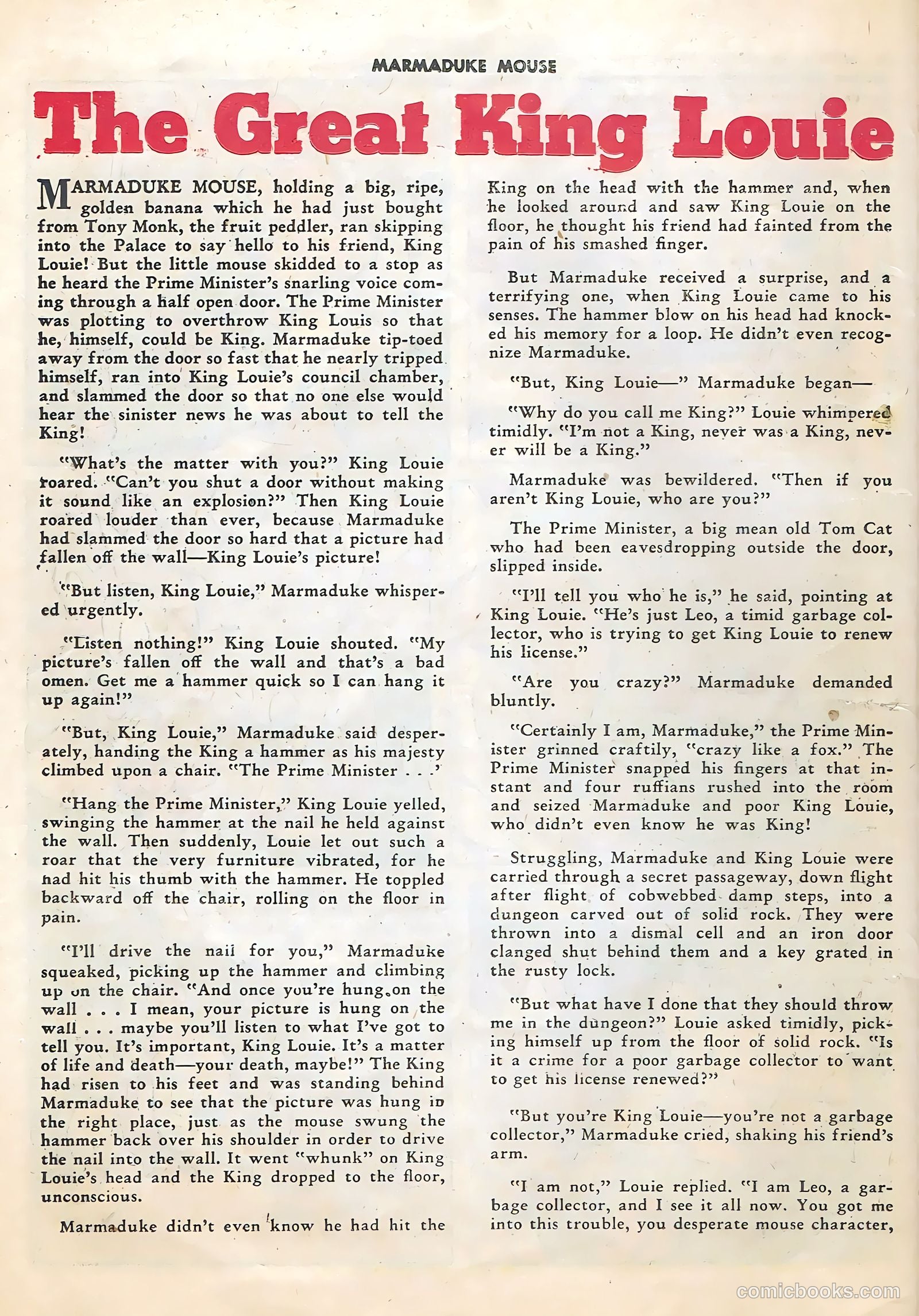 Marmaduke Mouse #22 (1951) — page 38 of 52