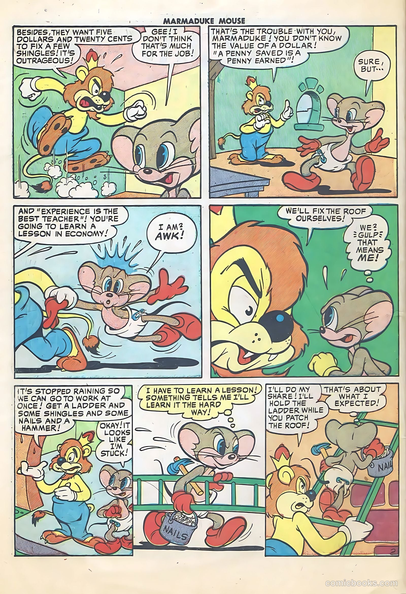 Marmaduke Mouse #22 (1951) — page 46 of 52