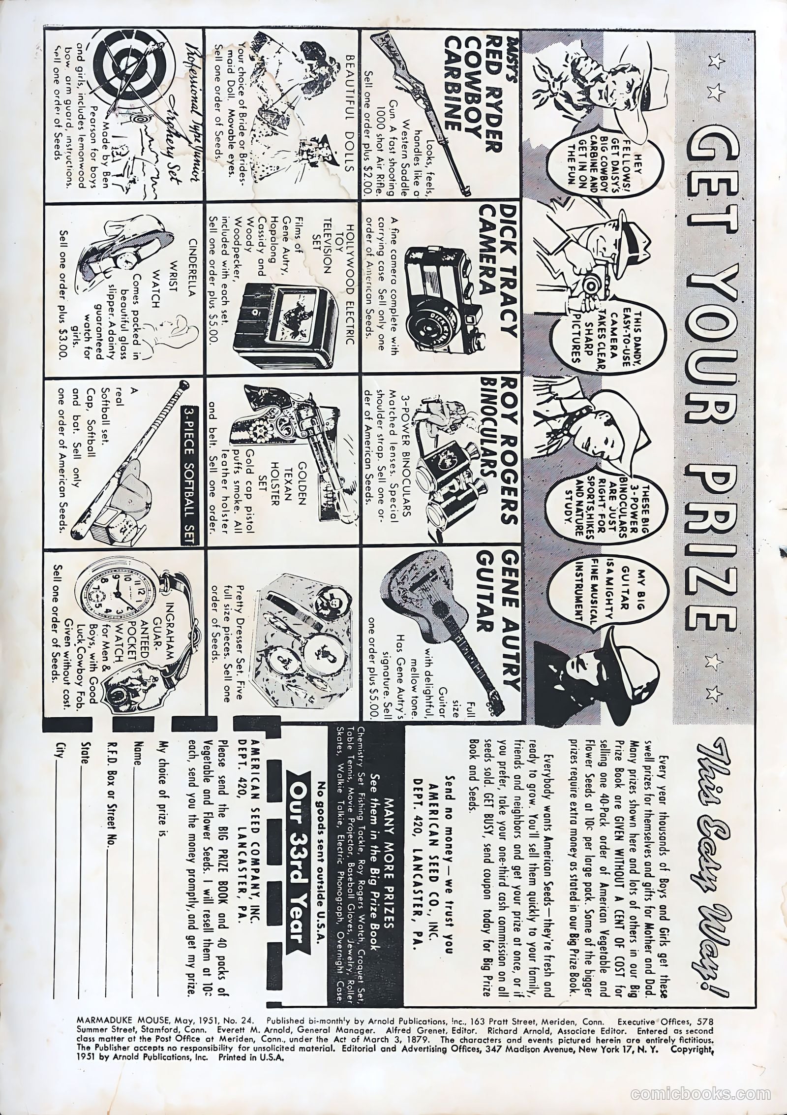 Marmaduke Mouse #24 (1951) — page 2 of 52
