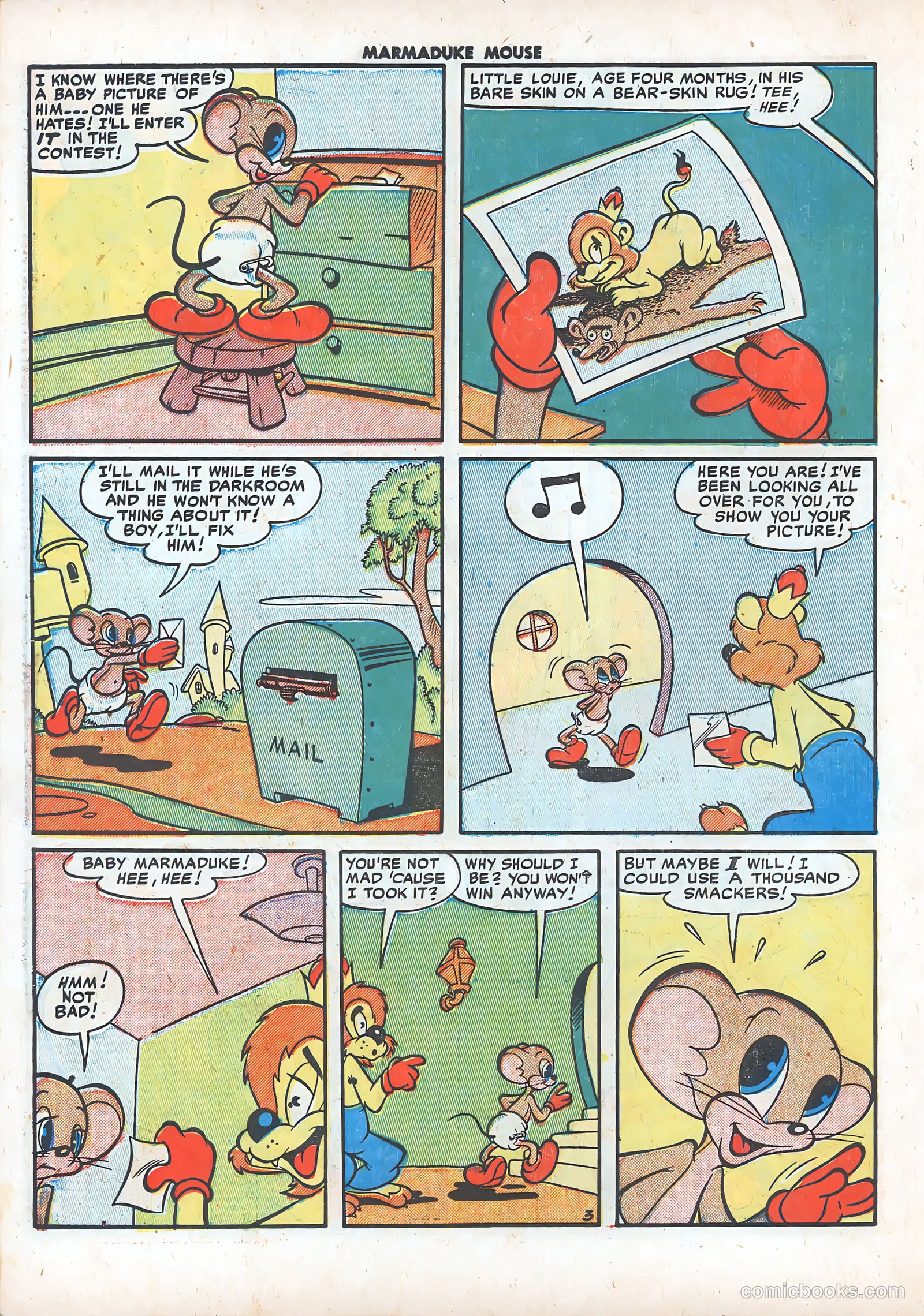 Marmaduke Mouse #24 (1951) — page 34 of 52