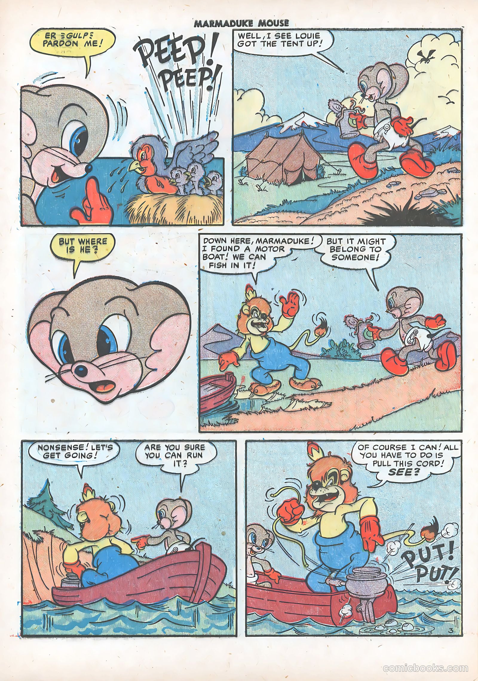 Marmaduke Mouse #25 (1951) — page 32 of 37
