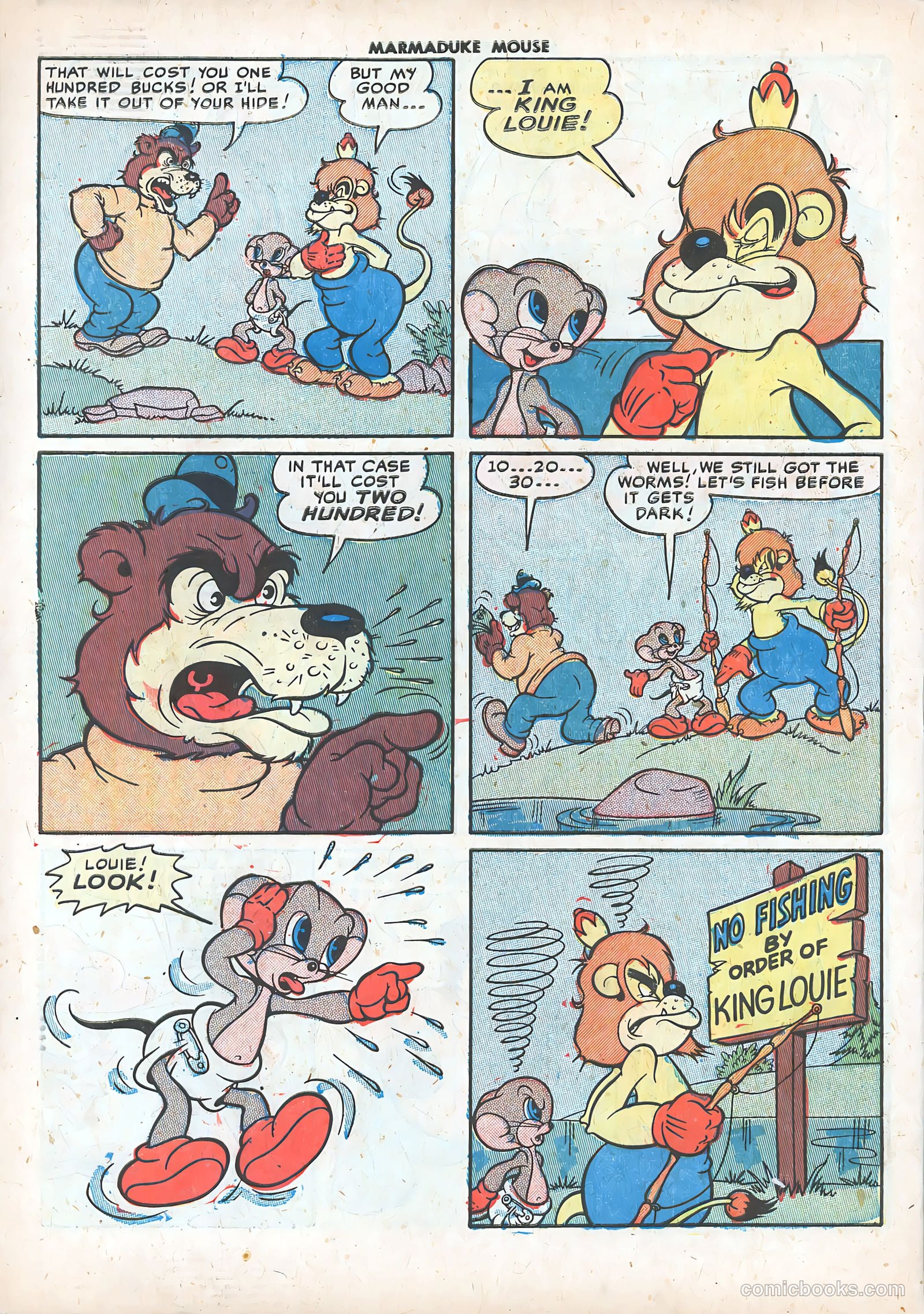 Marmaduke Mouse #25 (1951) — page 34 of 37