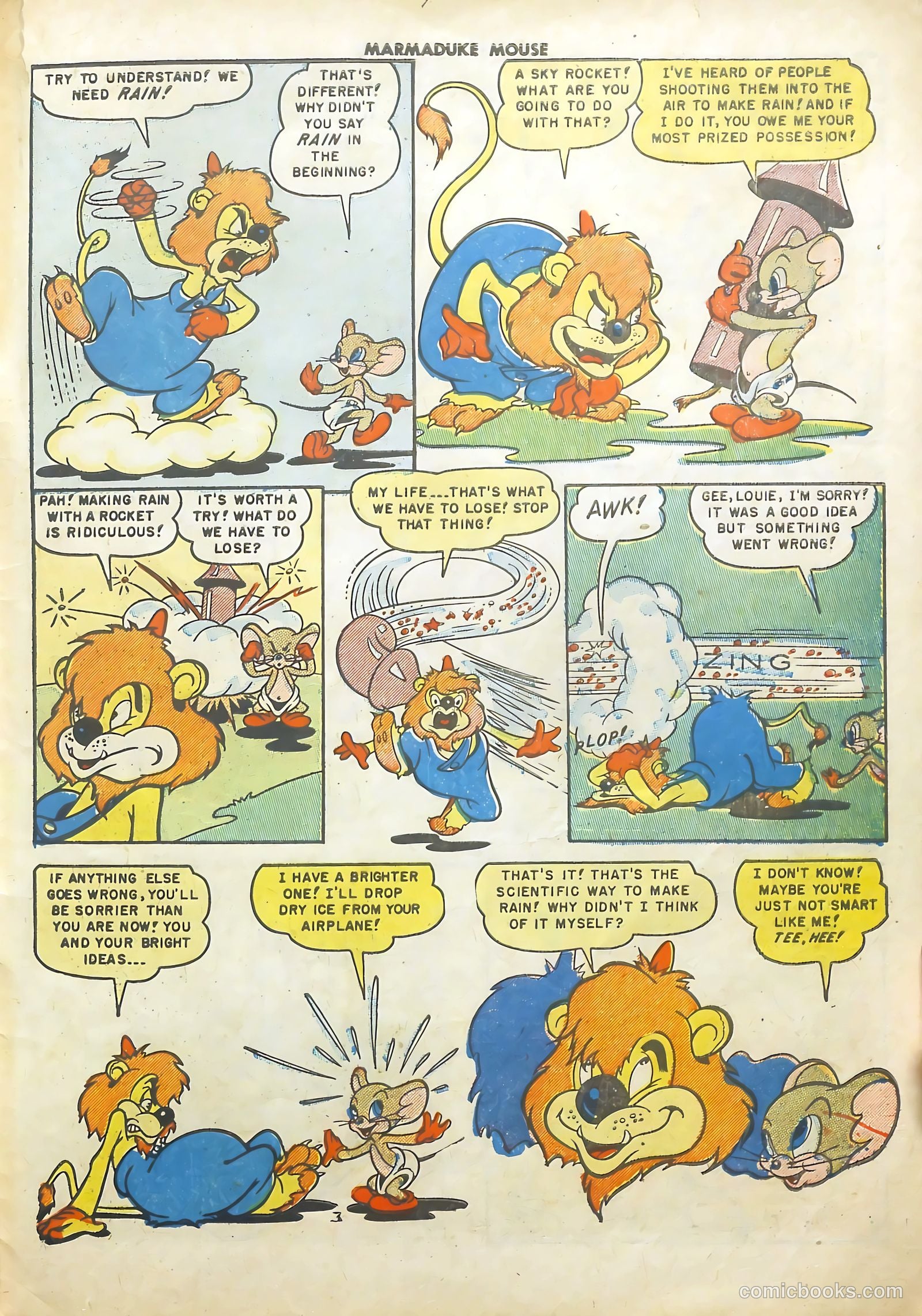 Marmaduke Mouse #27 (1951) — page 31 of 36