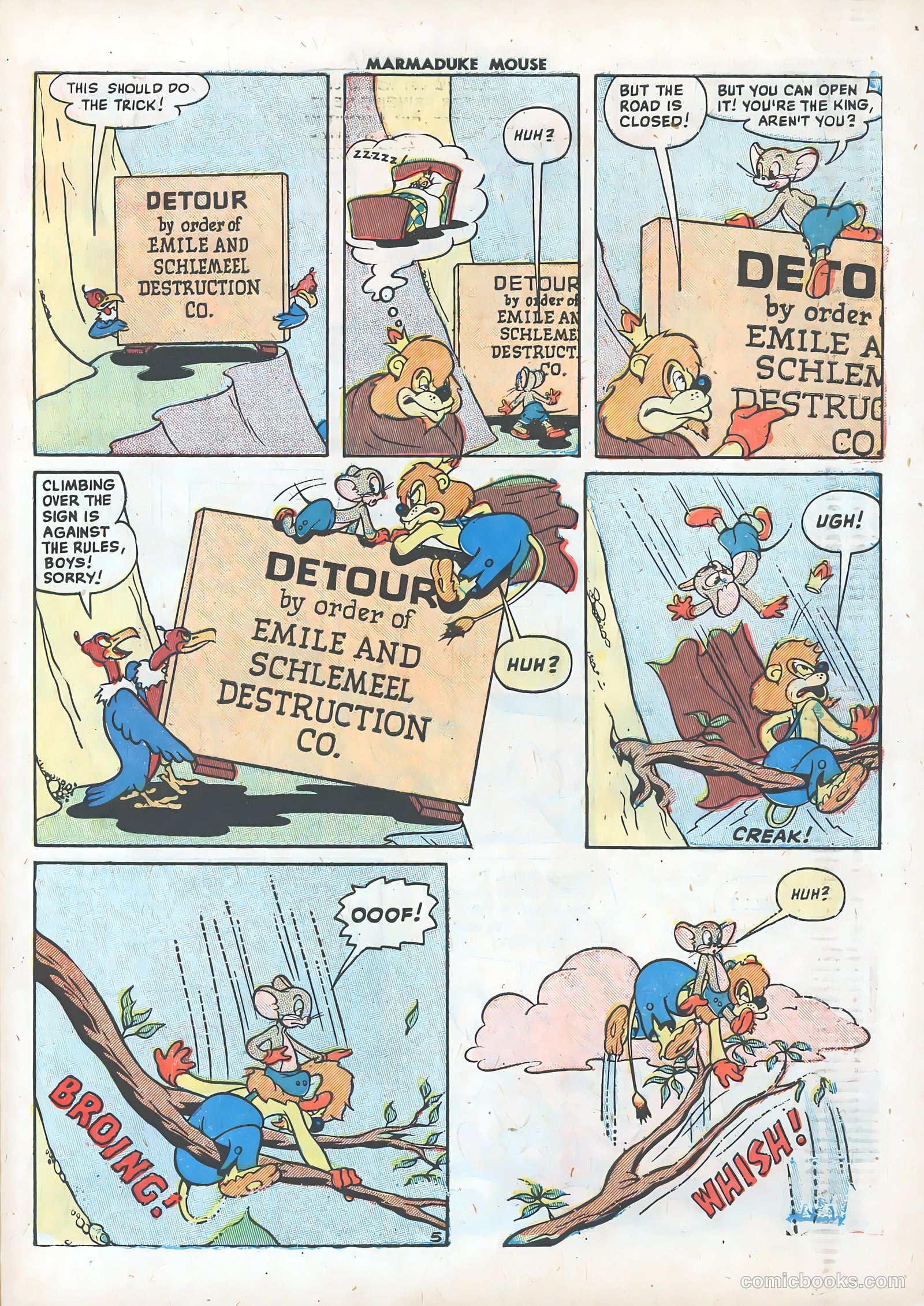 Marmaduke Mouse #28 (1952) — page 32 of 38