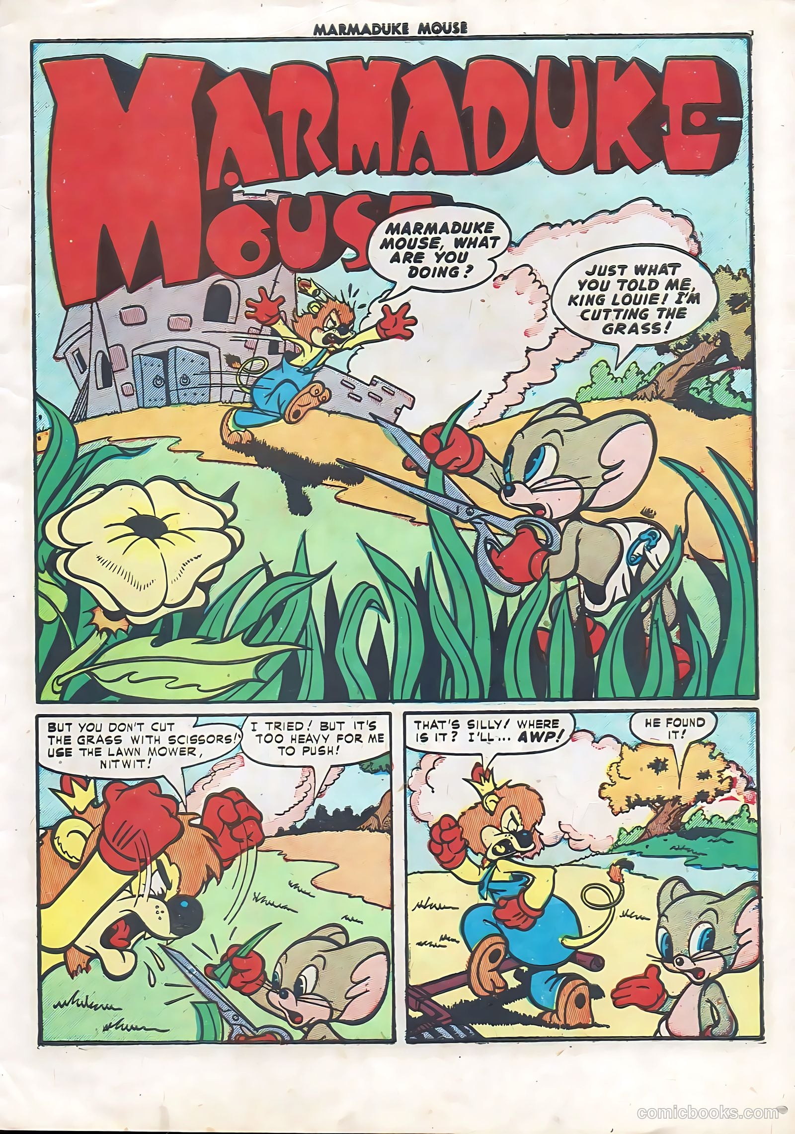 Marmaduke Mouse #29 (1952) — page 3 of 36