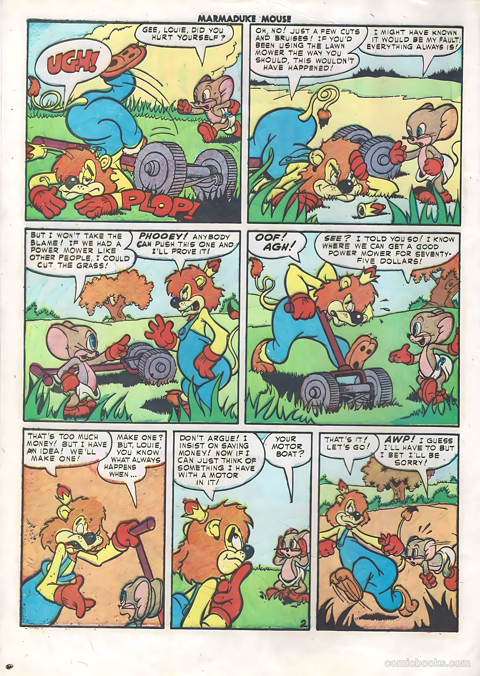 Marmaduke Mouse #29 (1952) — page 4 of 36