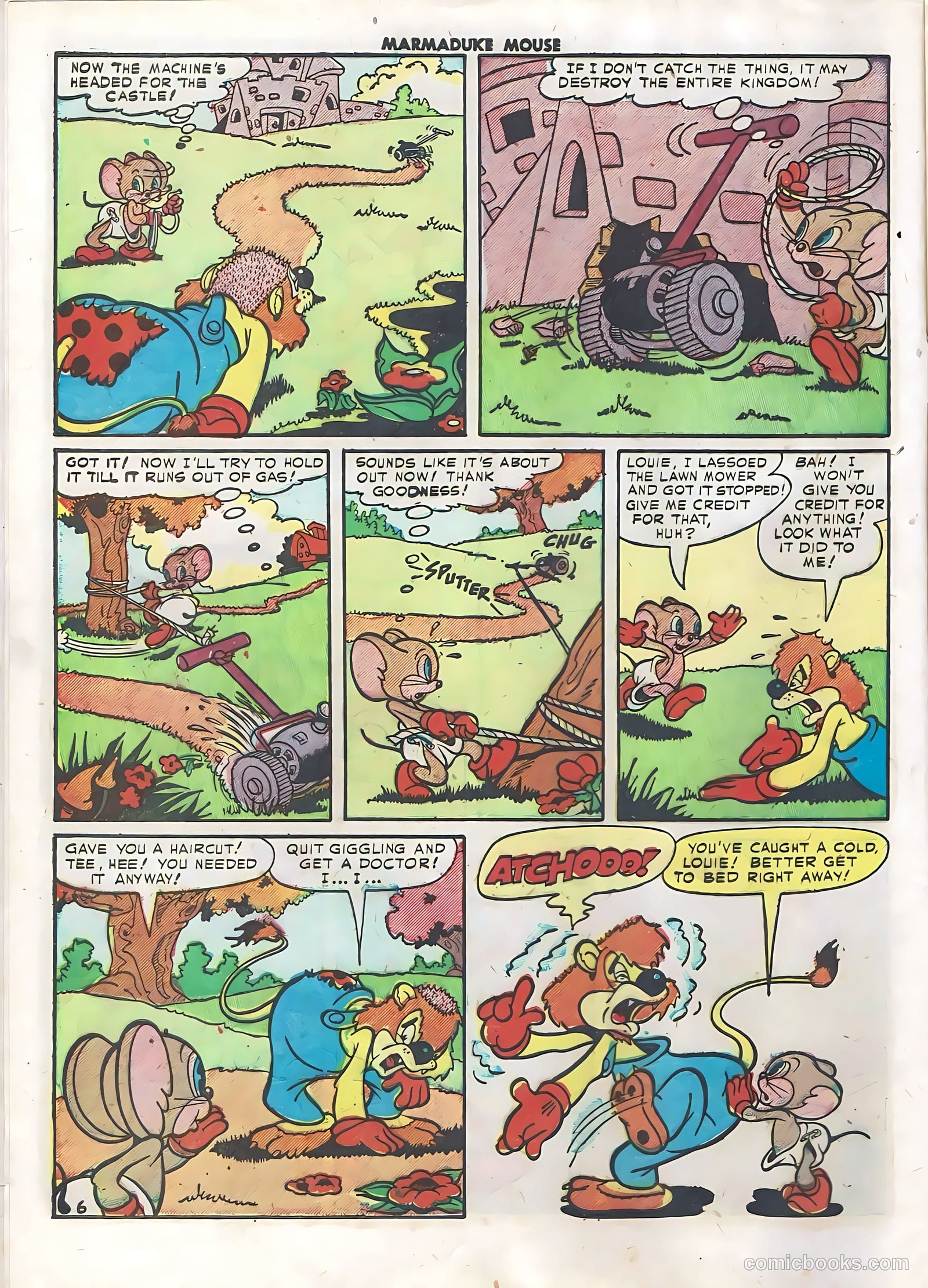 Marmaduke Mouse #29 (1952) — page 8 of 36