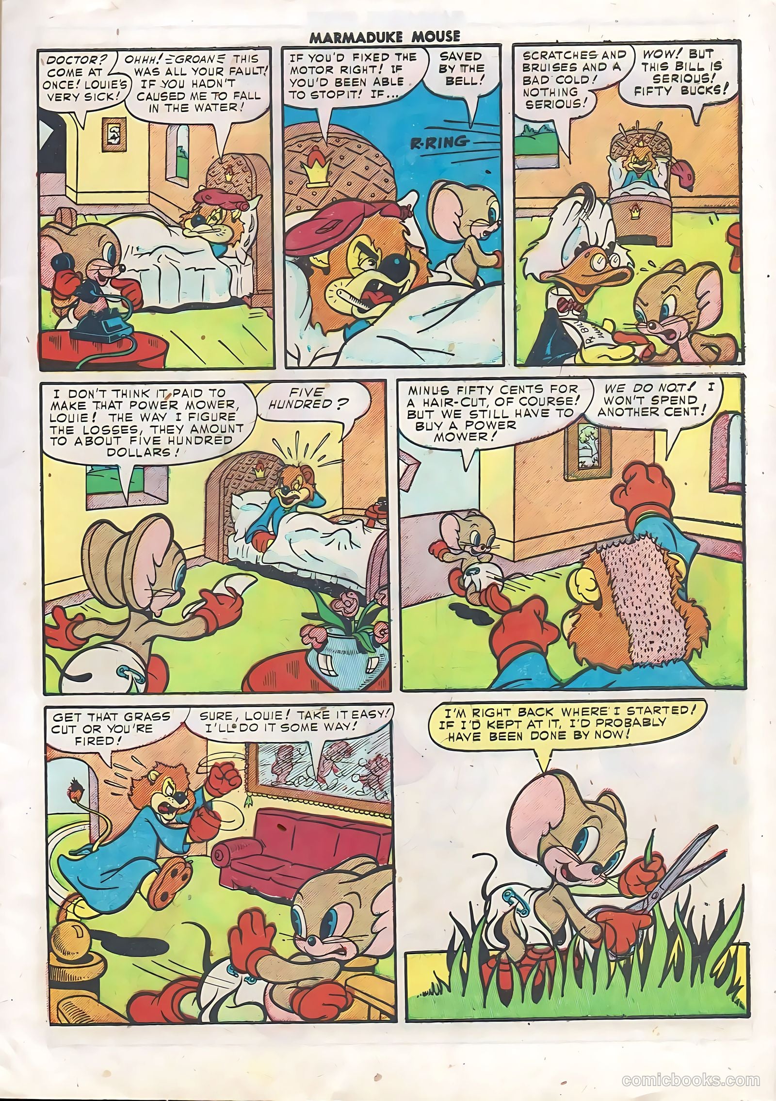 Marmaduke Mouse #29 (1952) — page 9 of 36