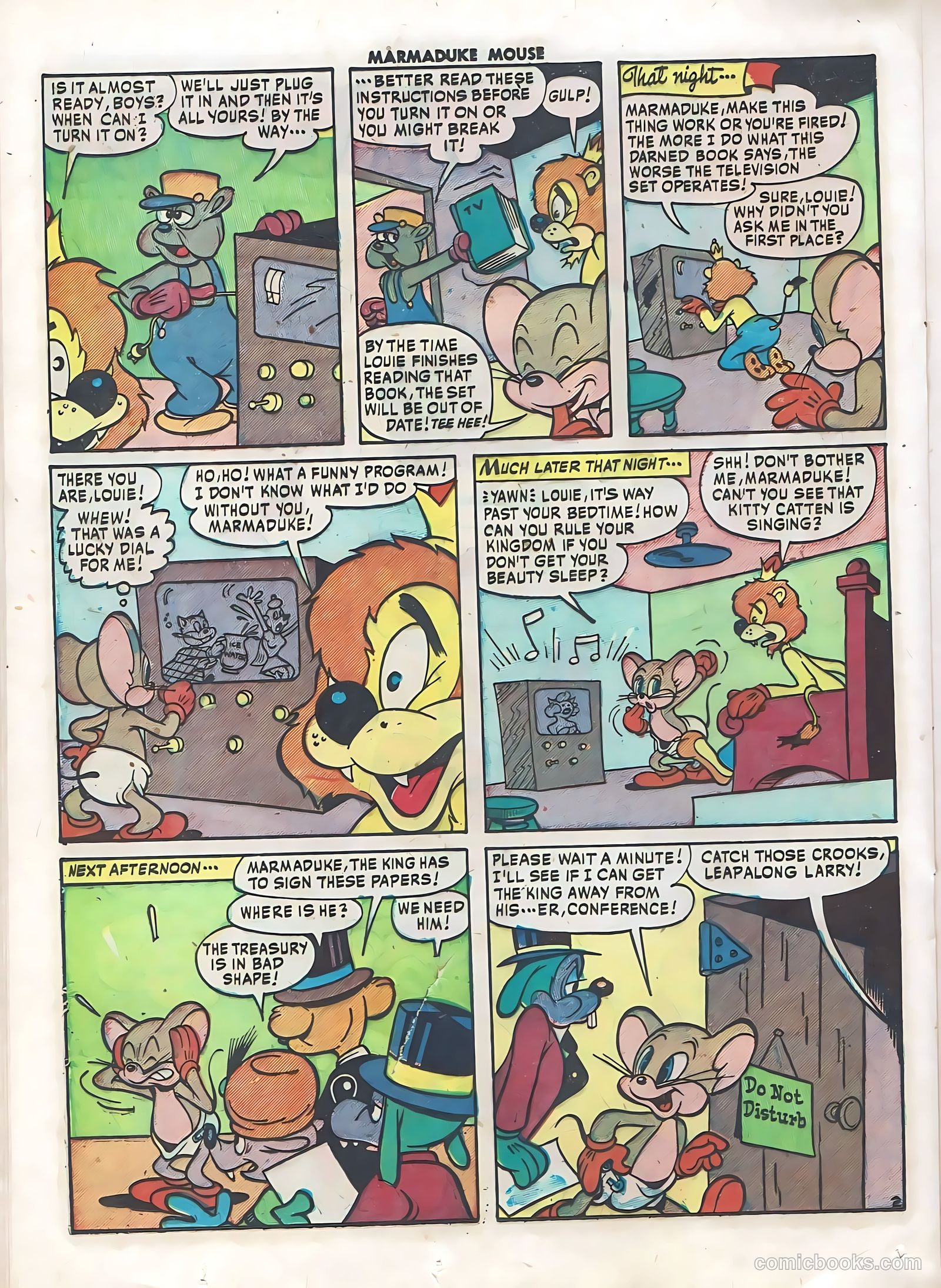Marmaduke Mouse #29 (1952) — page 20 of 36