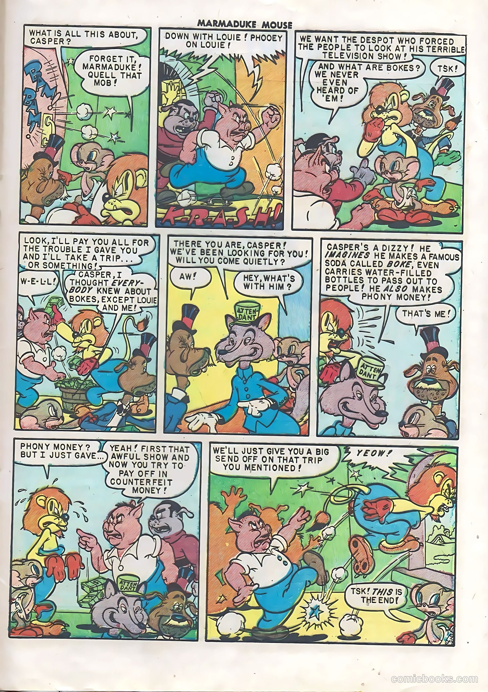 Marmaduke Mouse #29 (1952) — page 33 of 36