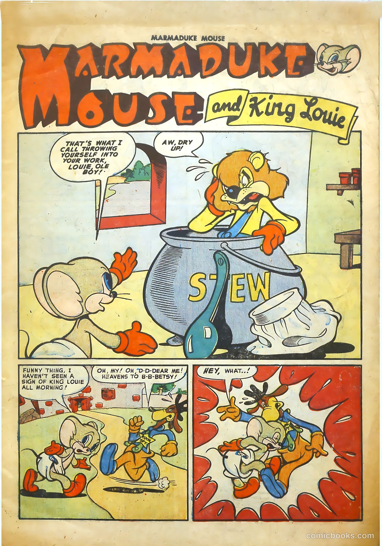 Marmaduke Mouse #30 (1952) — page 3 of 36