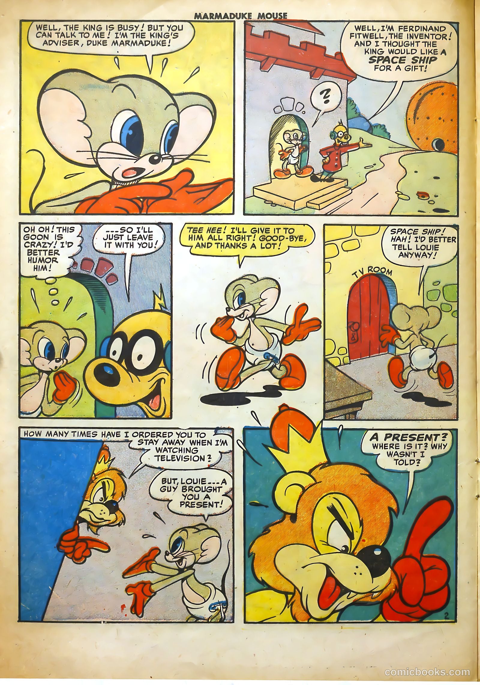 Marmaduke Mouse #30 (1952) — page 16 of 36