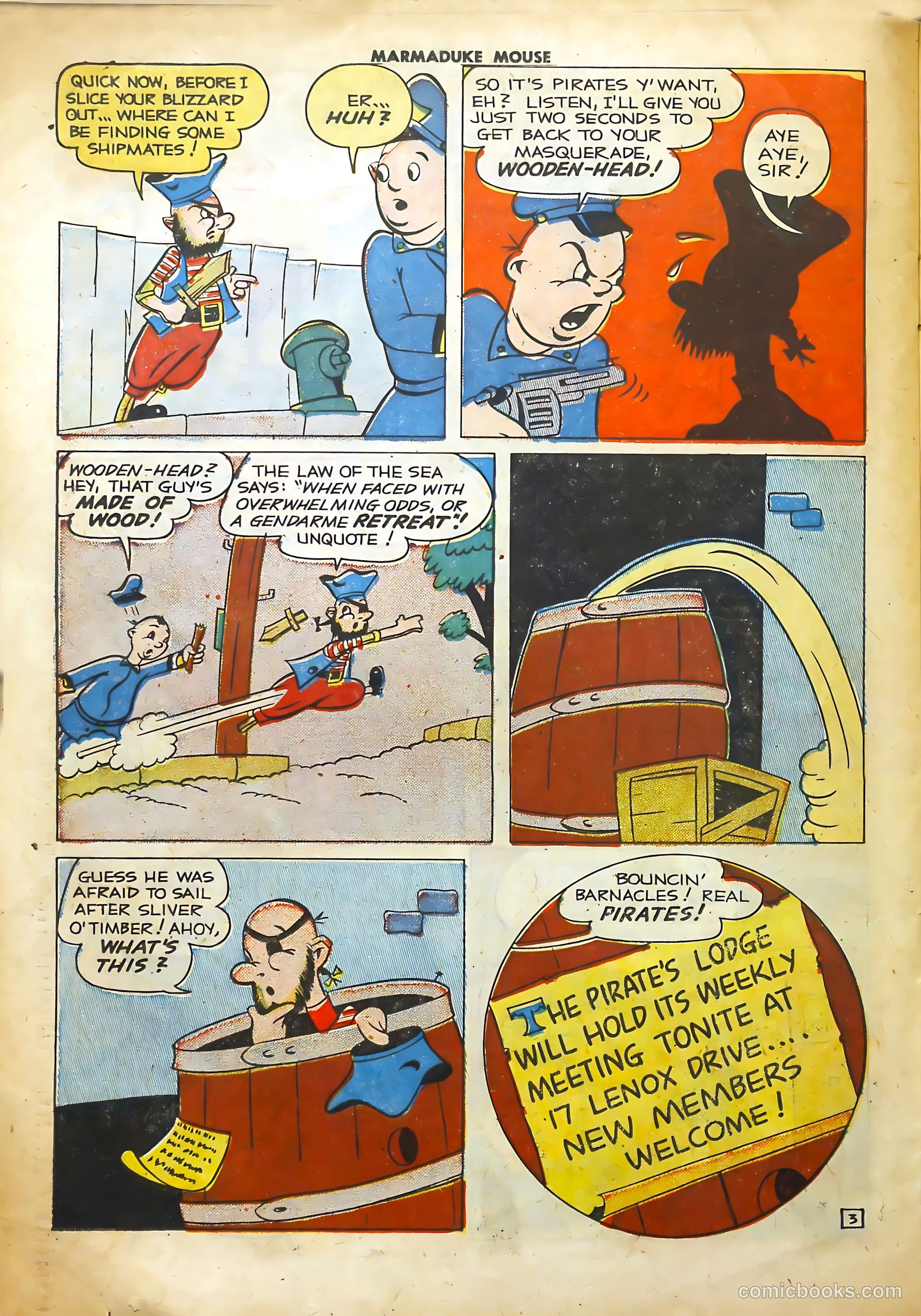 Marmaduke Mouse #30 (1952) — page 22 of 36