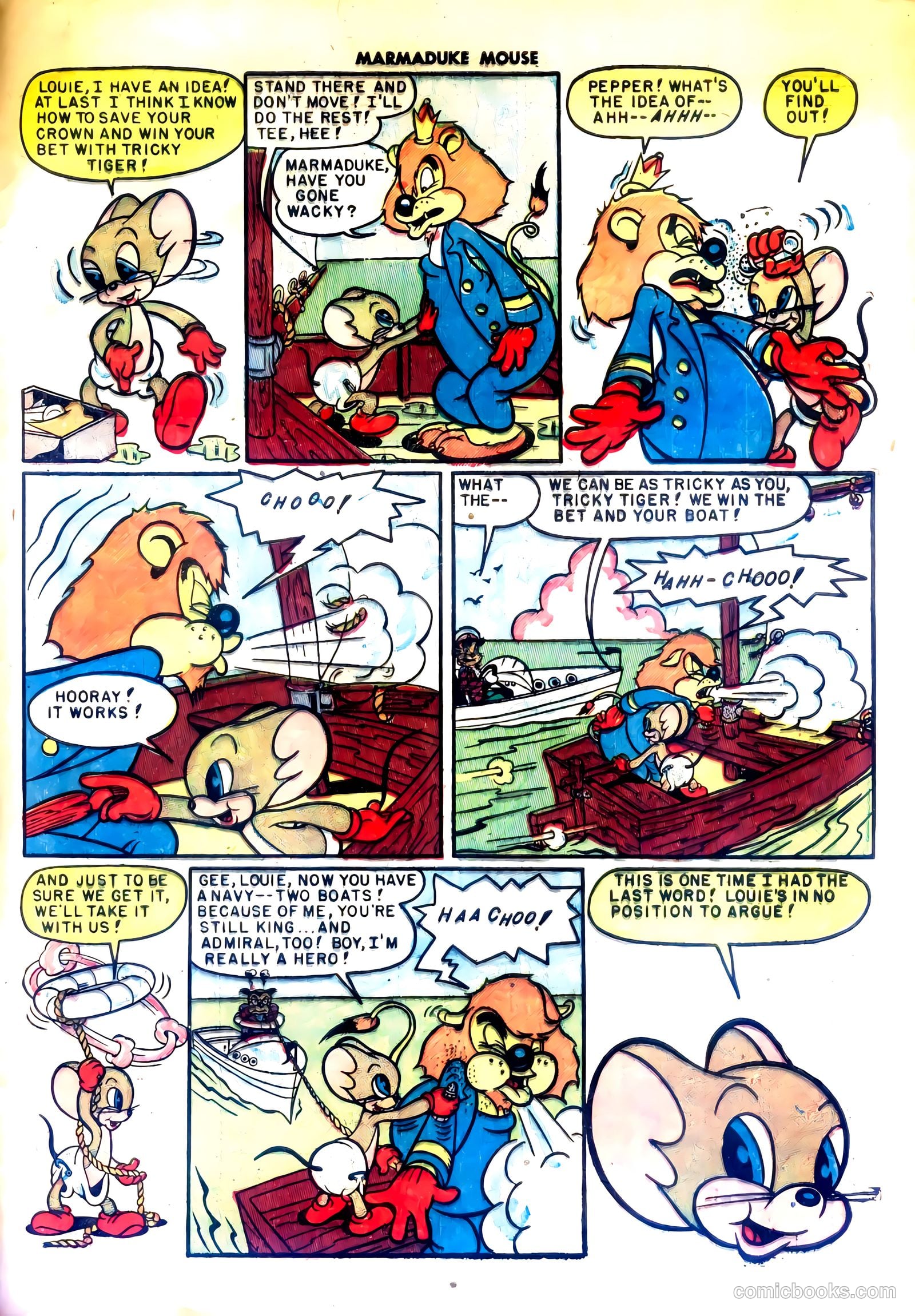 Marmaduke Mouse #31 (1952) — page 33 of 36