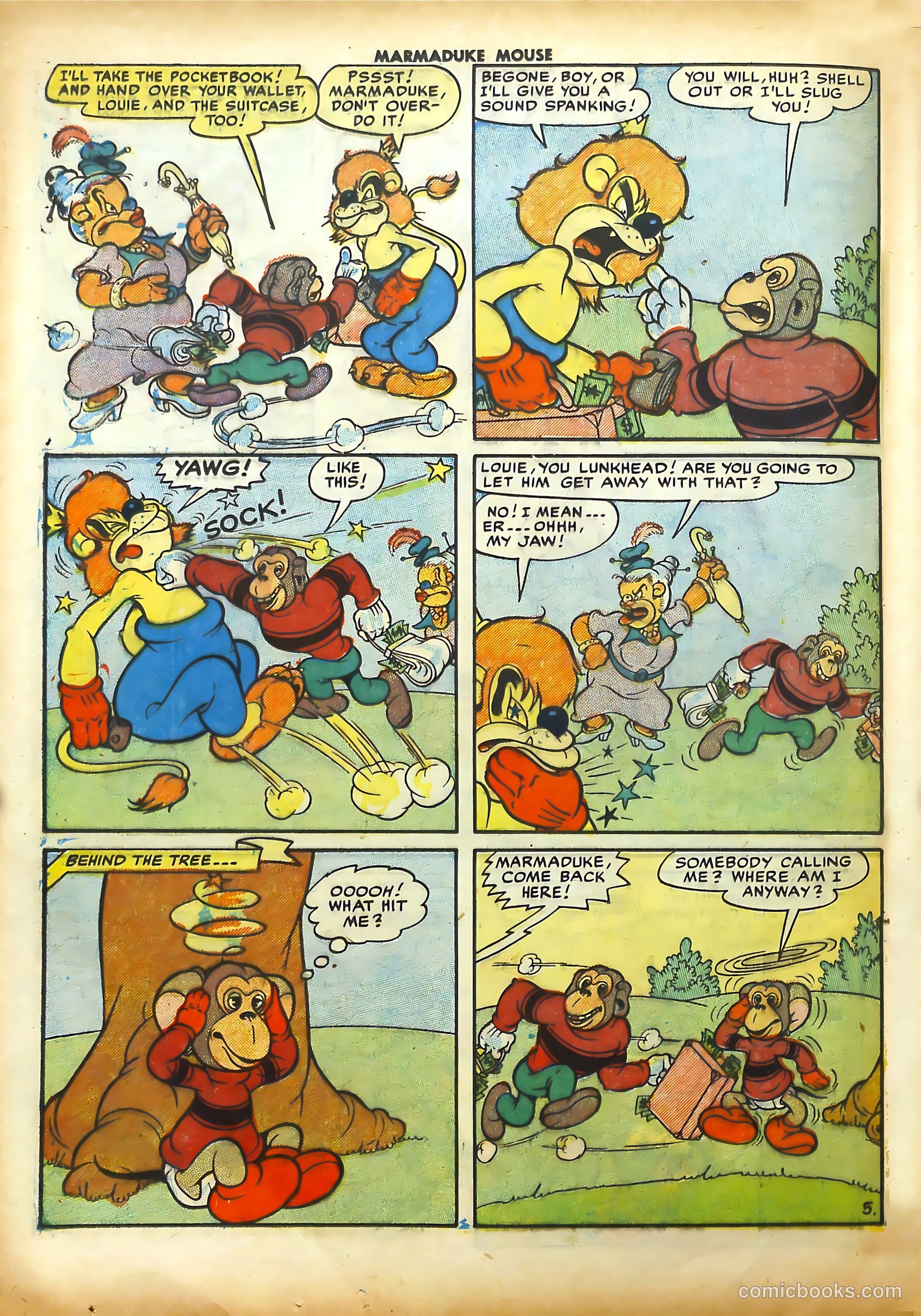 Marmaduke Mouse #32 (1952) — page 20 of 36