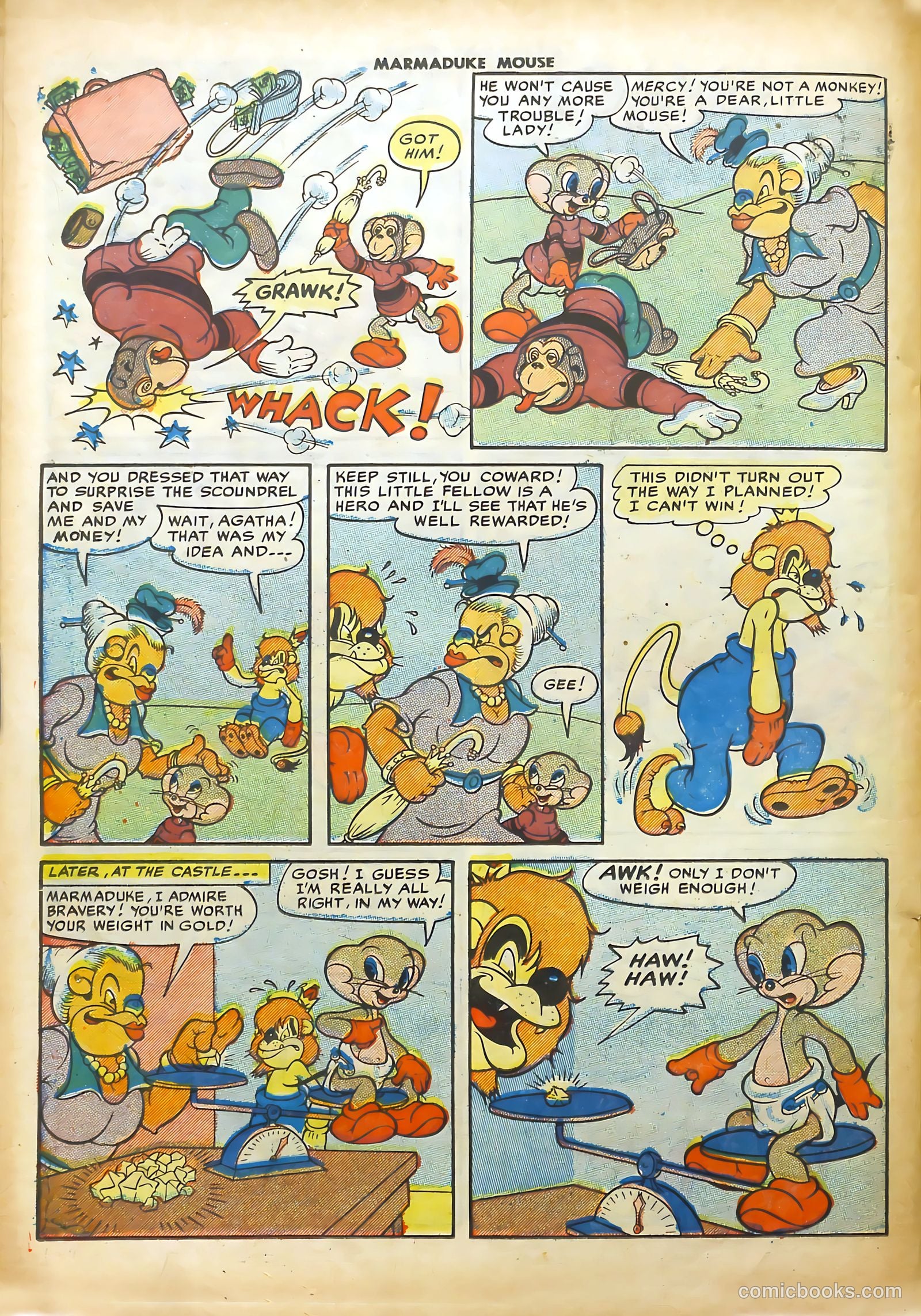 Marmaduke Mouse #32 (1952) — page 22 of 36