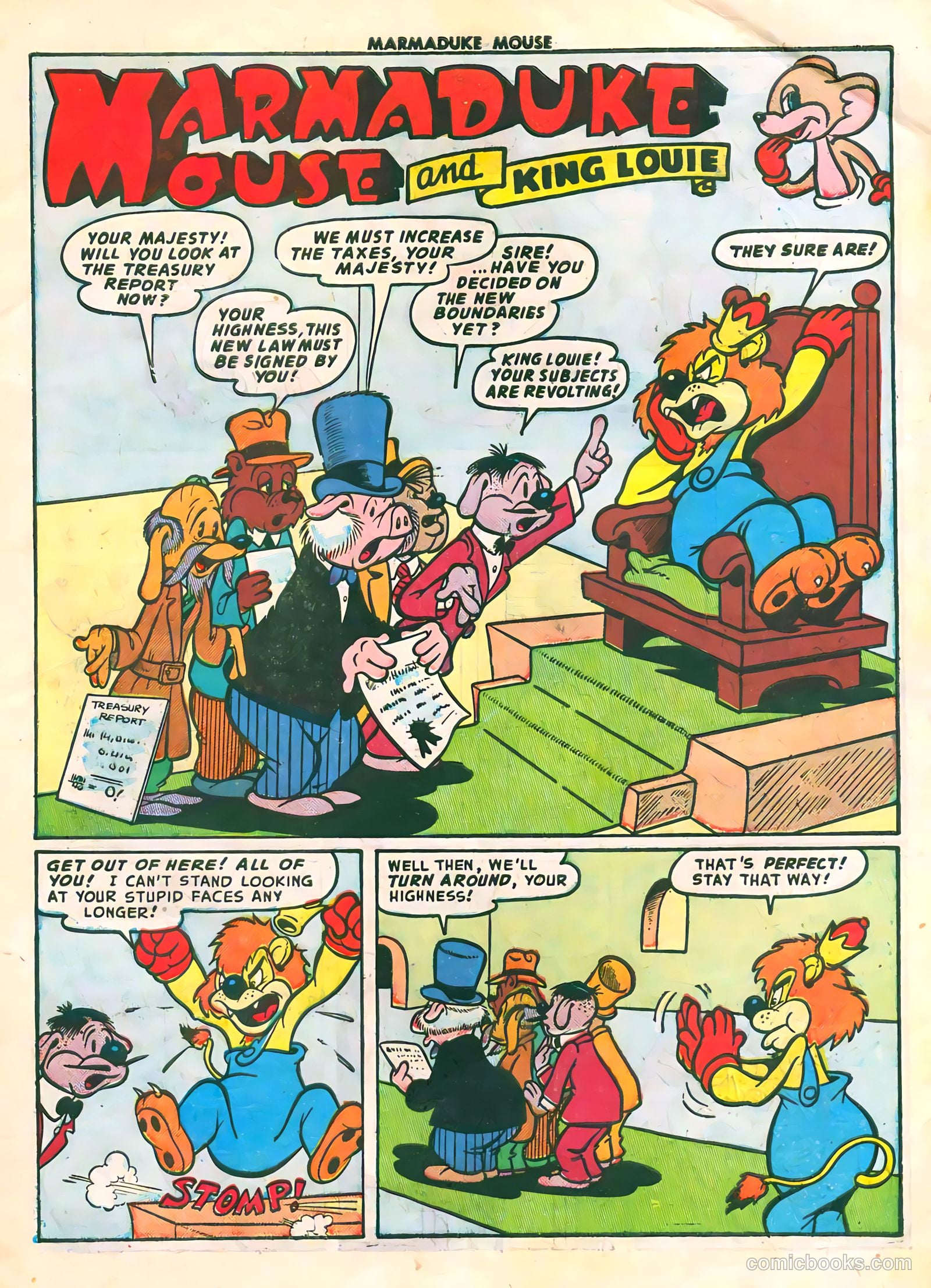Marmaduke Mouse #33 (1952) — page 3 of 36
