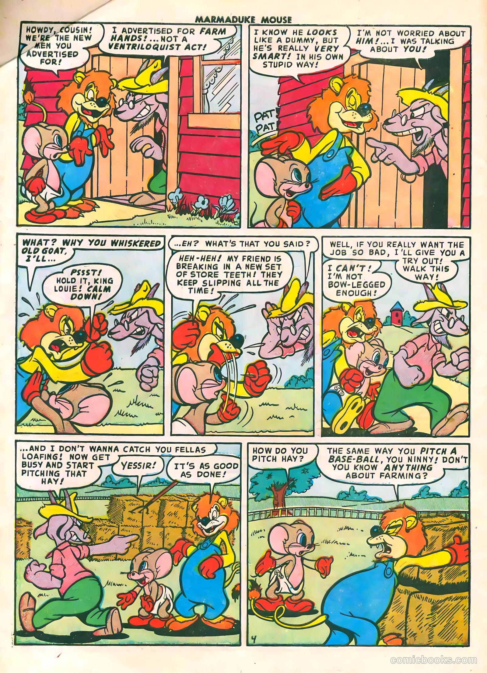 Marmaduke Mouse #33 (1952) — page 6 of 36