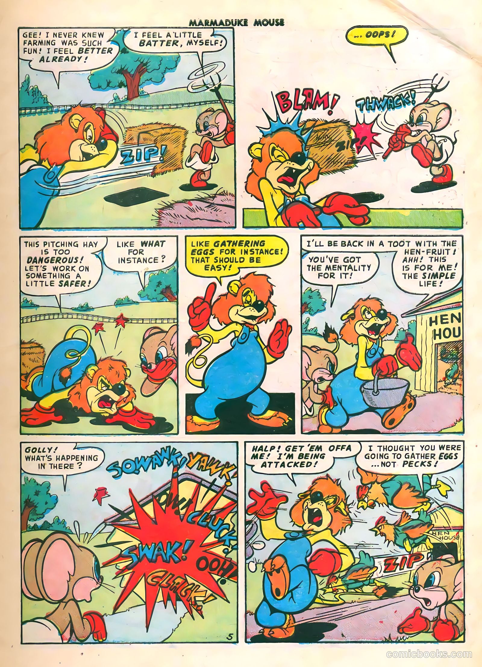 Marmaduke Mouse #33 (1952) — page 7 of 36